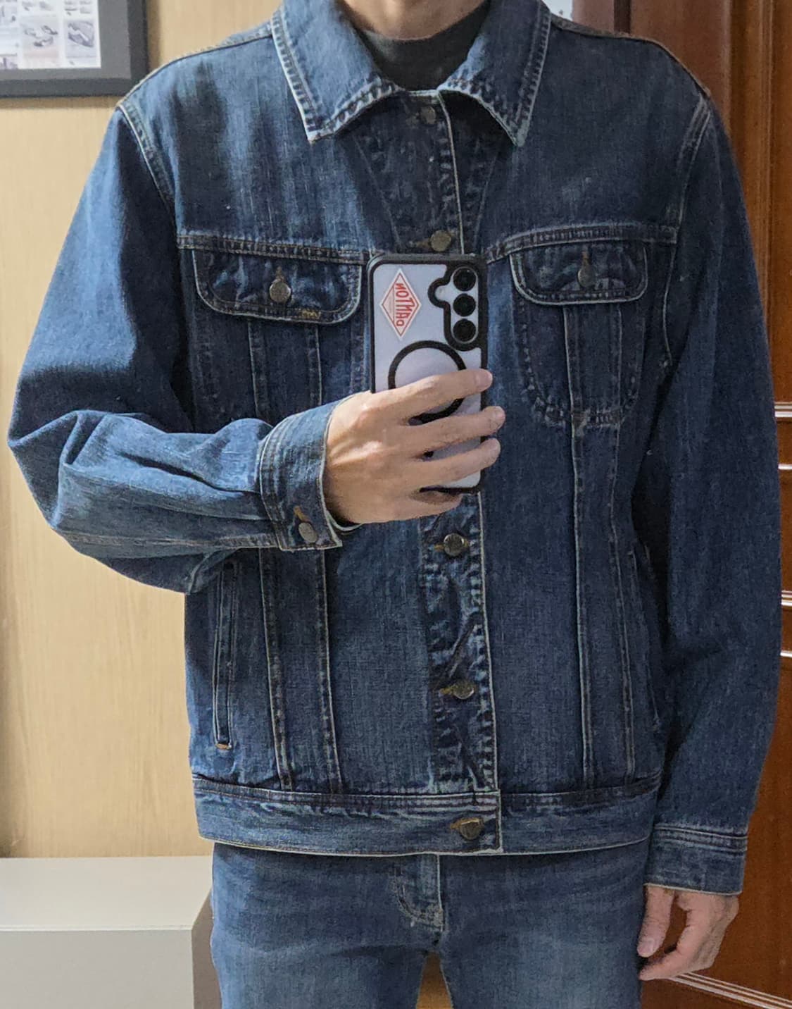 (착샷) LEE 리 트러커 데님 자켓 레트로 상품이미지8