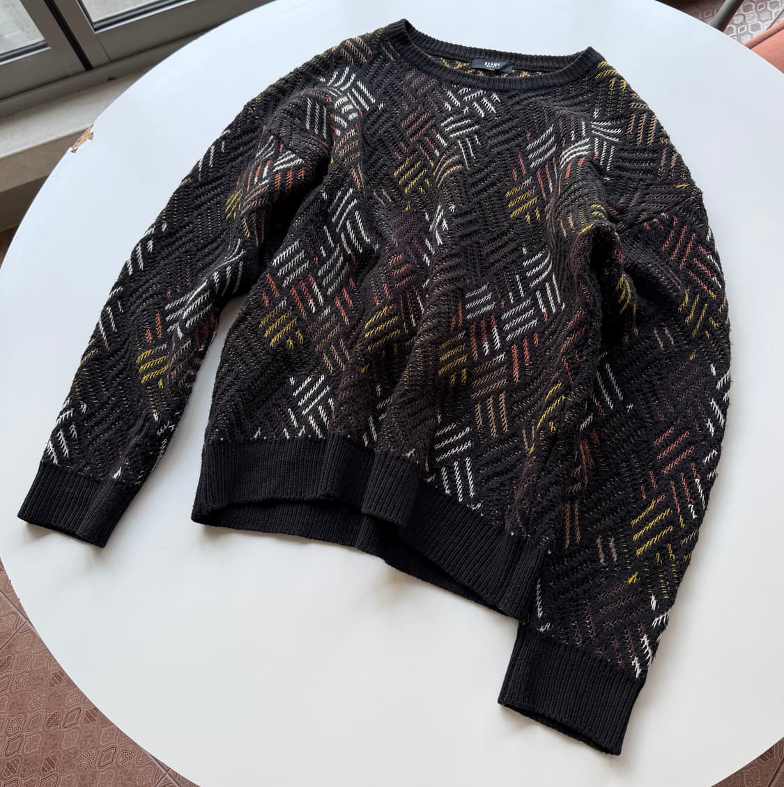 빔즈 BEAMS heart 니트 (m) 상품이미지5