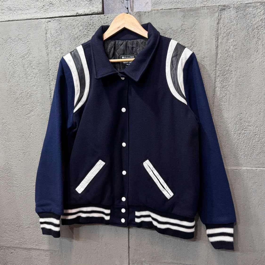 할로웨이 USA 바시티 자켓 (M)  상품이미지1