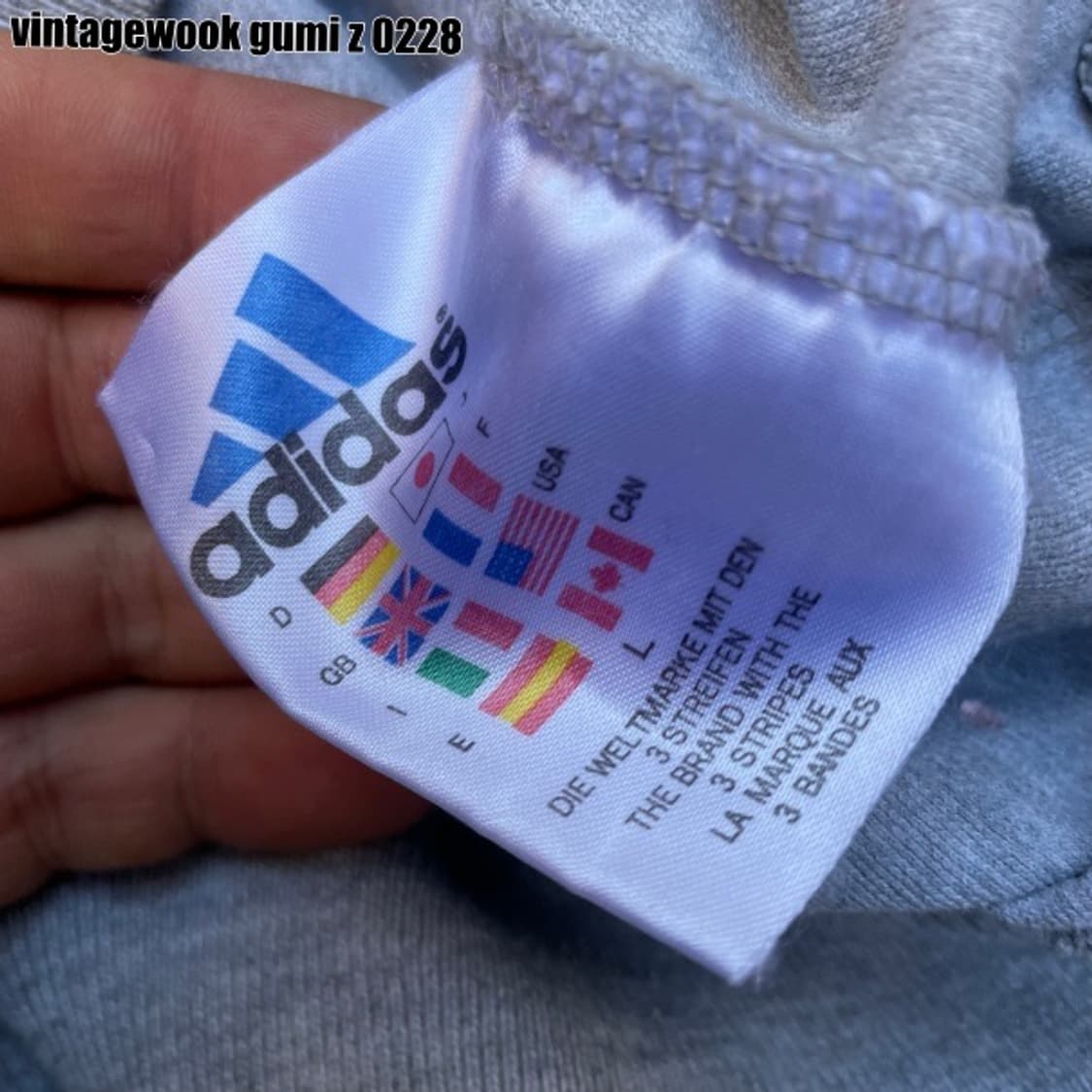 아디다스 올드스쿨 면자켓 100 상품이미지5