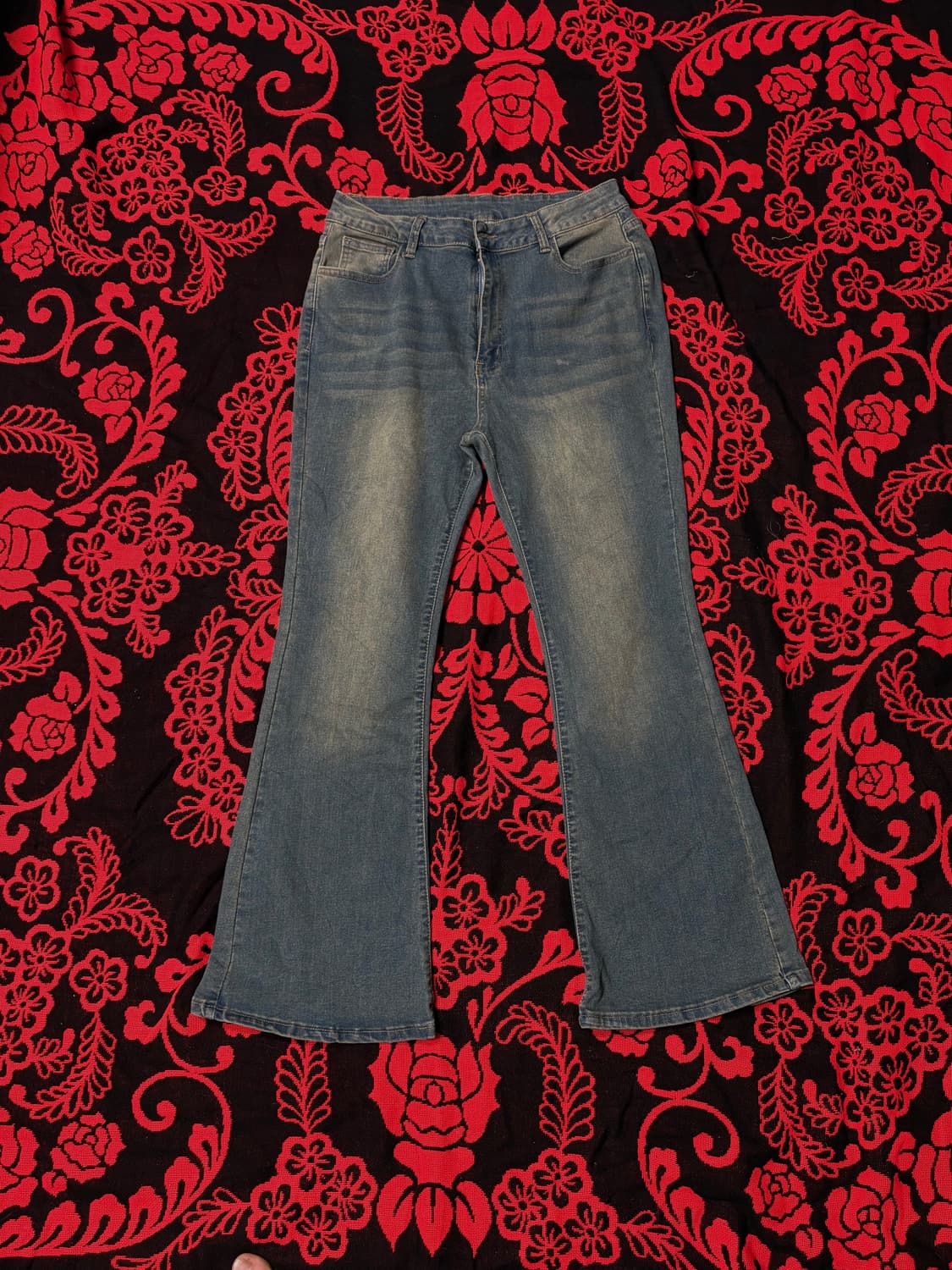 Y2K Rock-Punk mood Flare jean 상품이미지1