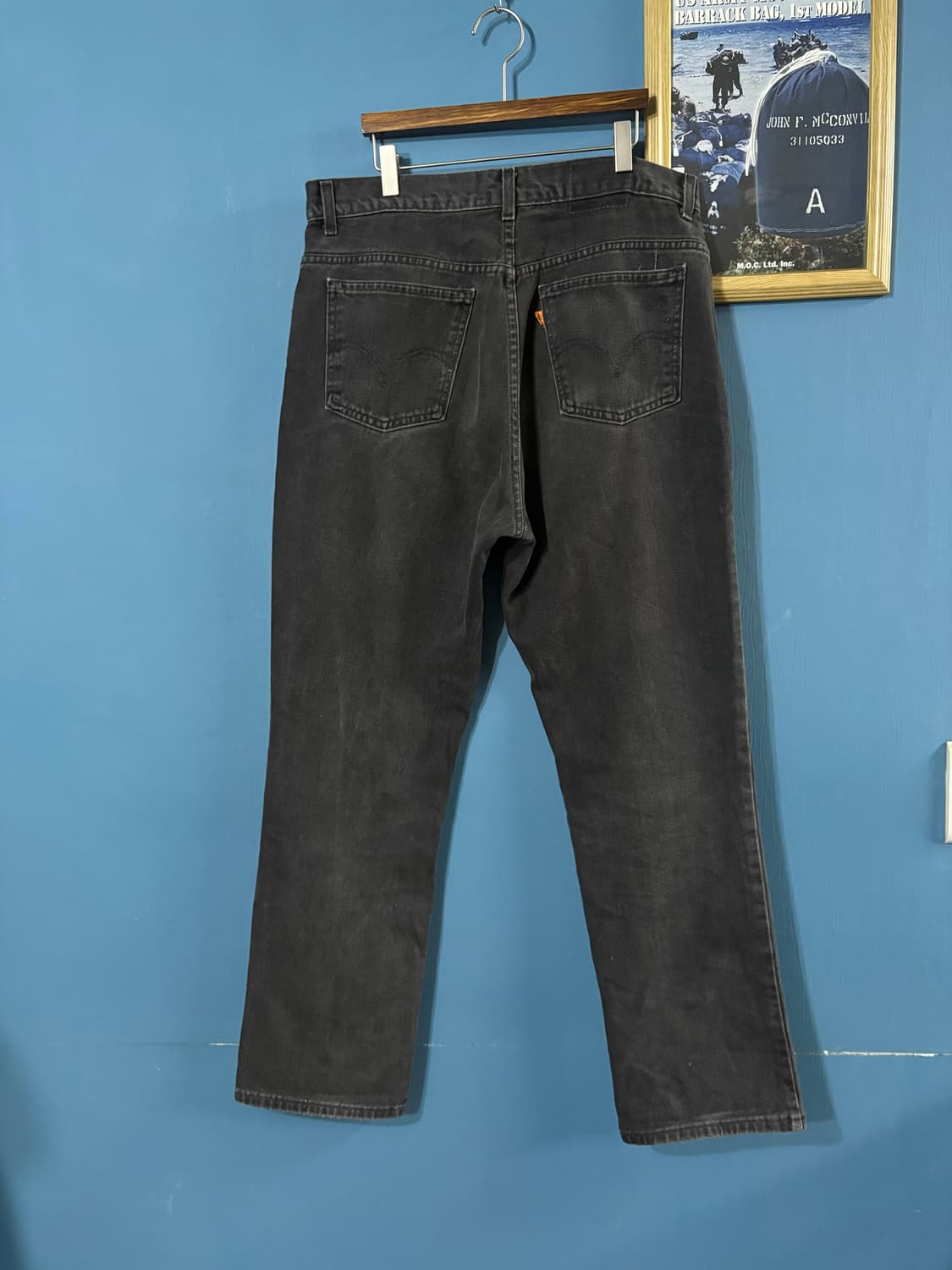 90‘s  Levis Black 619 Orange tab Denim  상품이미지10