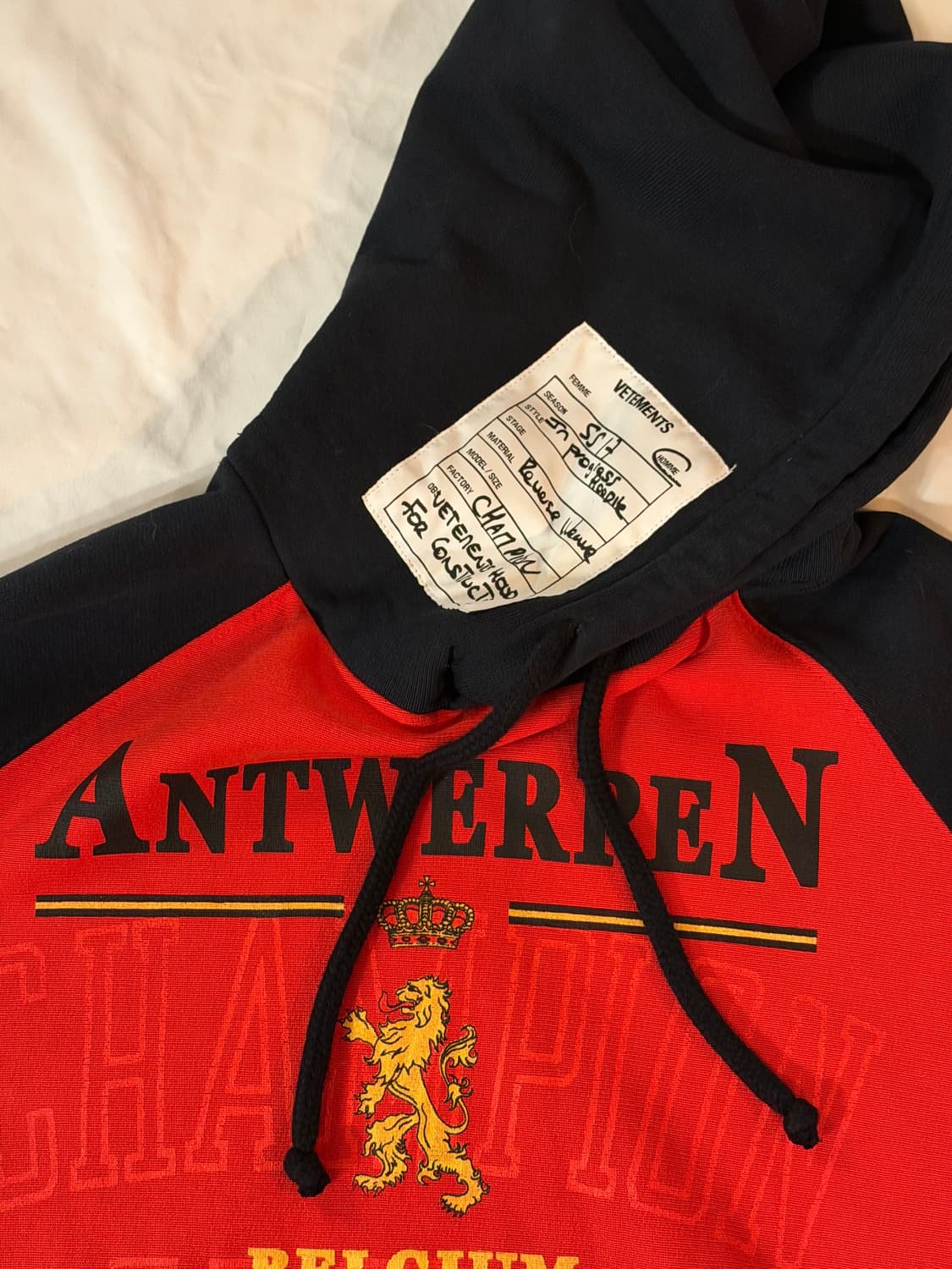 베트멍 X 챔피온 안트워펜 후드 상품이미지1