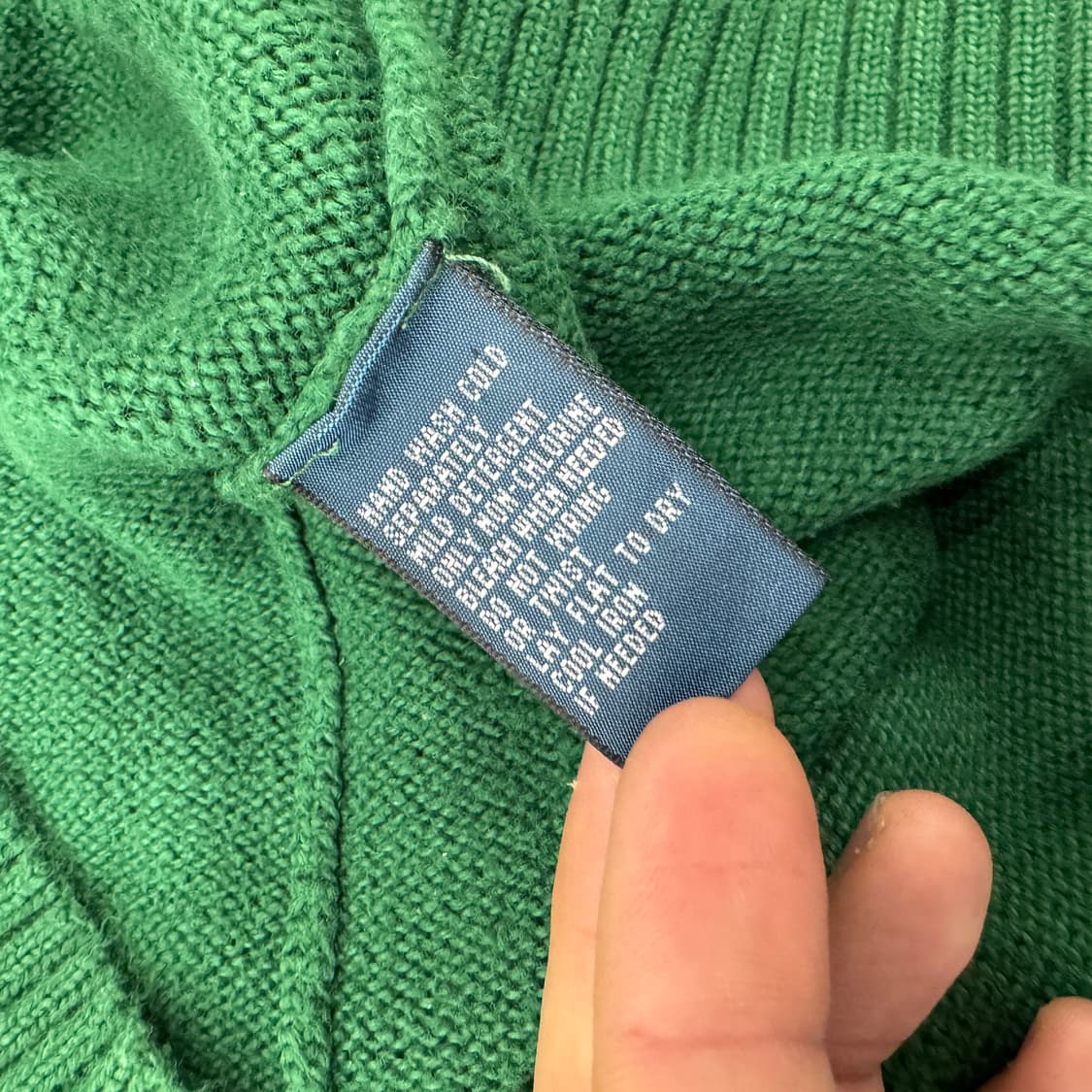 M(100) 폴로 랄프로렌 하프 버튼 니트  상품이미지5