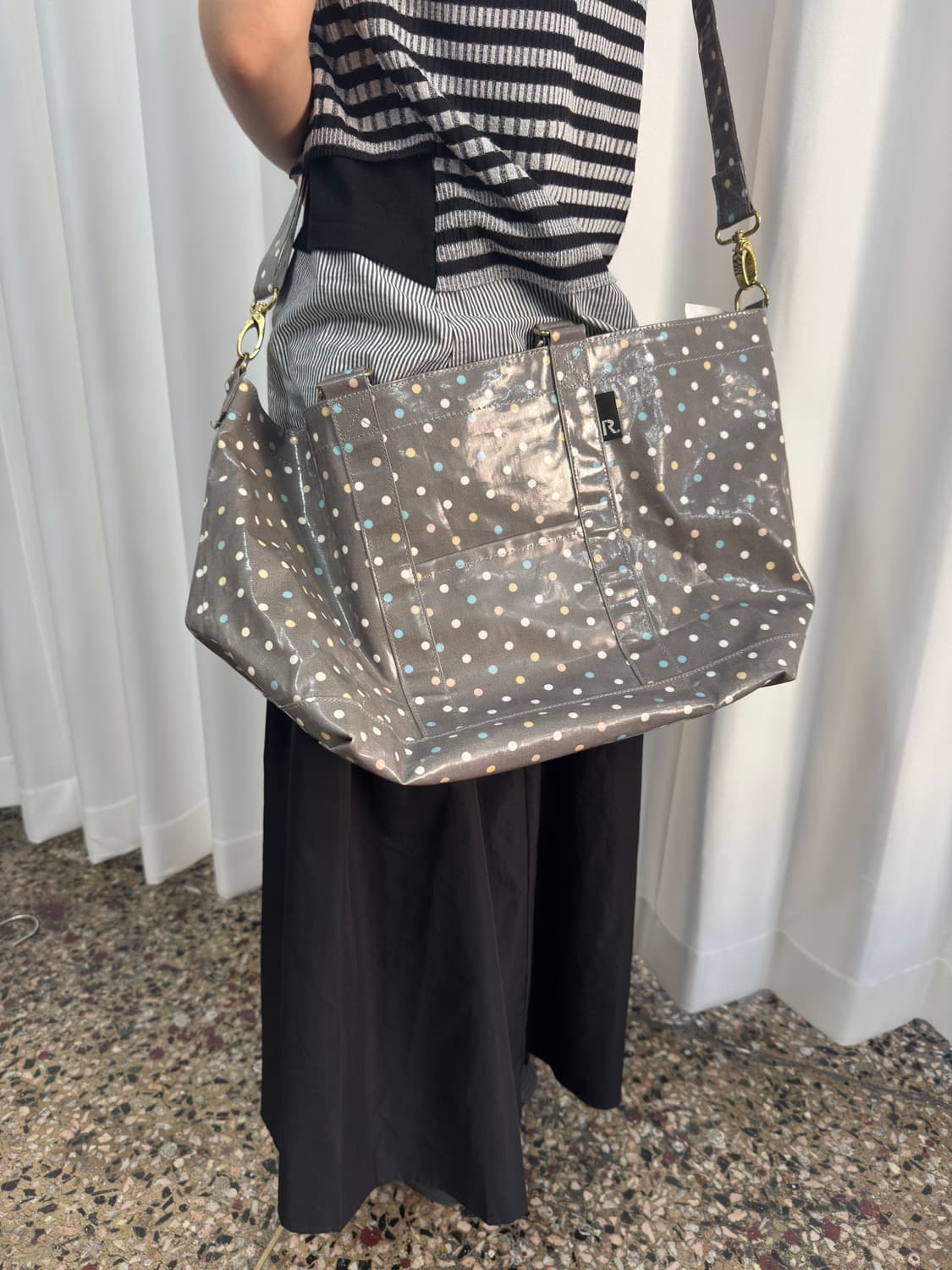 rootote multi color dot big bag 상품이미지6