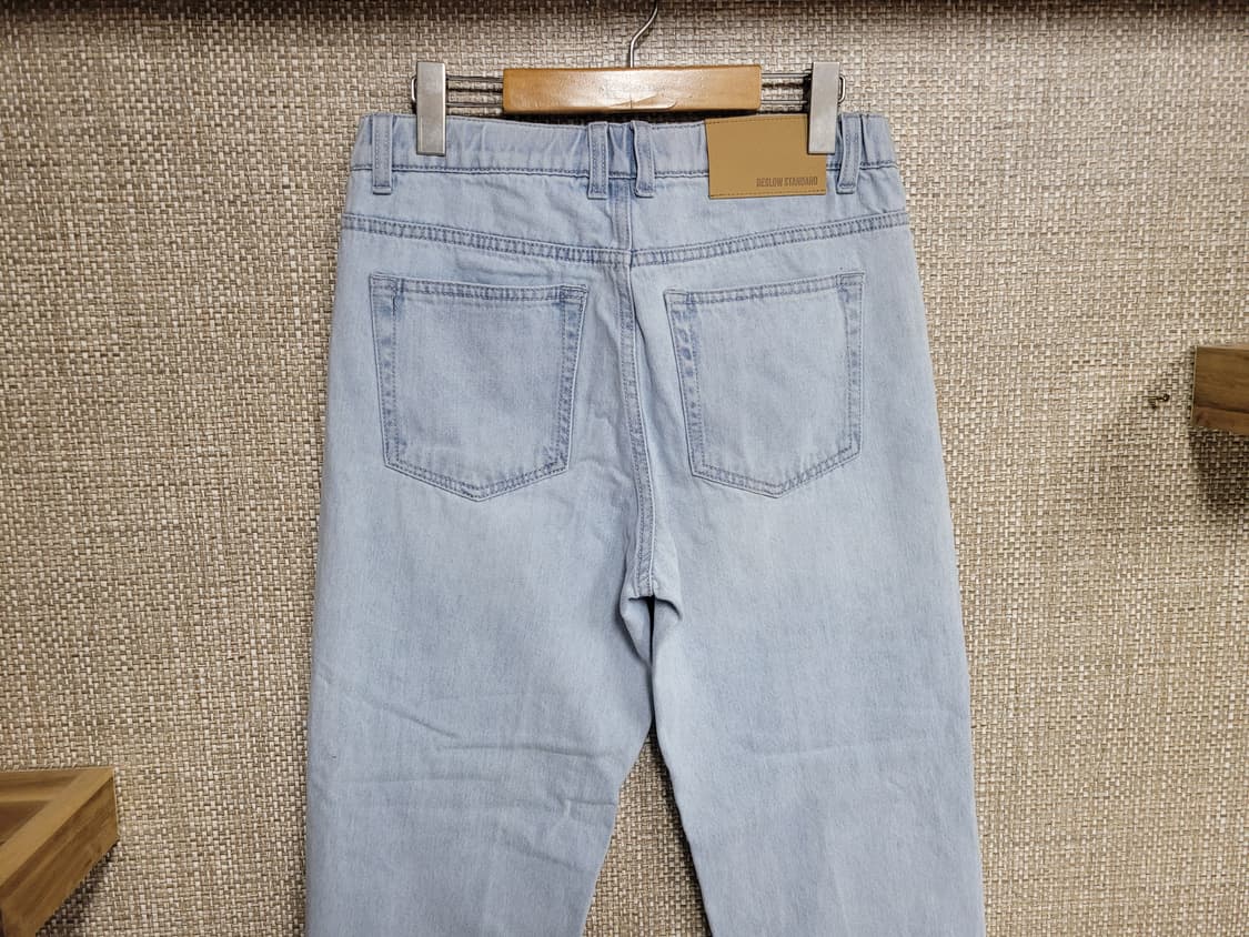 29~30인치 비슬로우 스탠다드 밴딩 청바지 새상품 상품이미지3