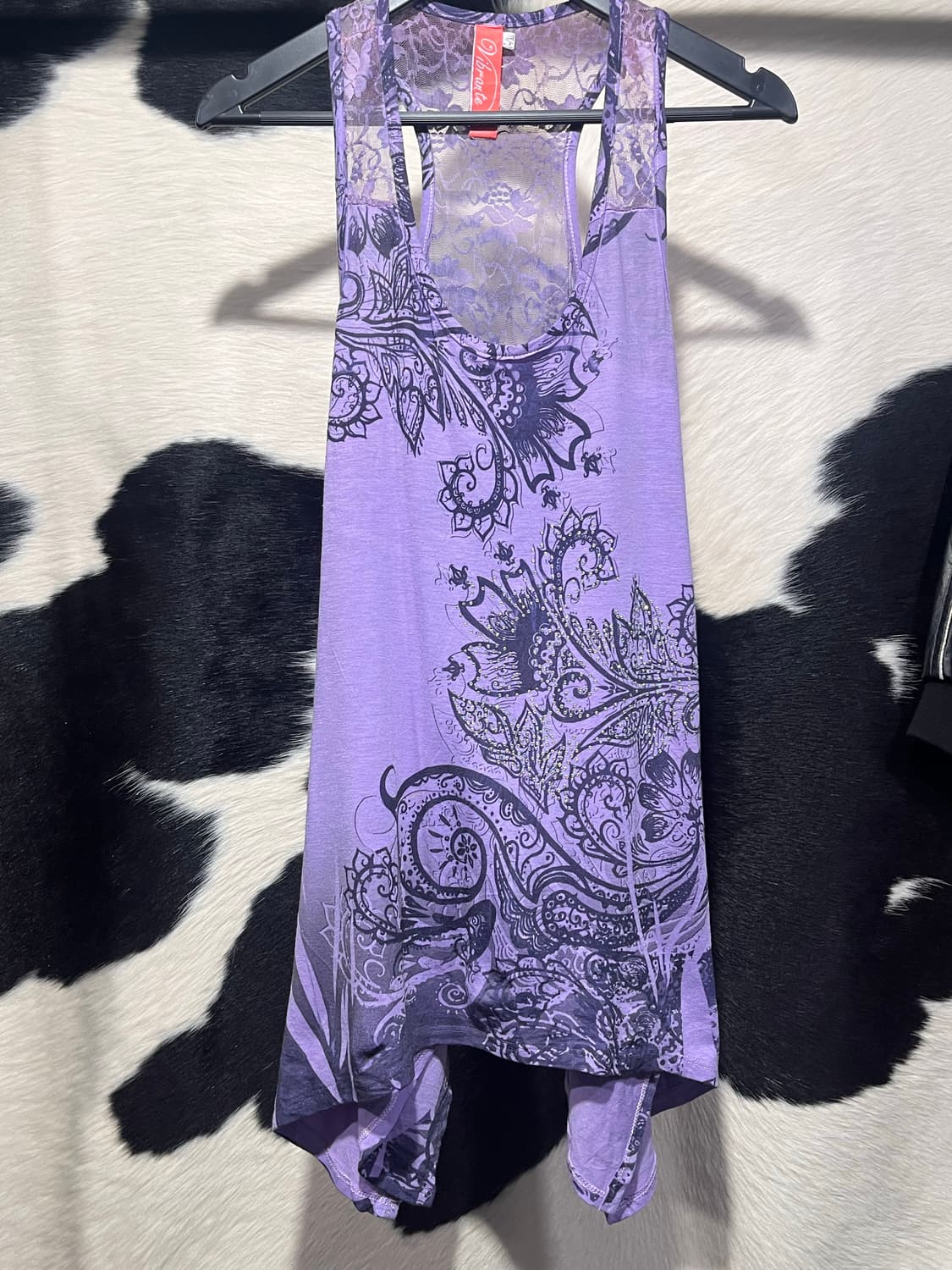 오리엔탈 큐빅 언발 나시 원피스 상품이미지2