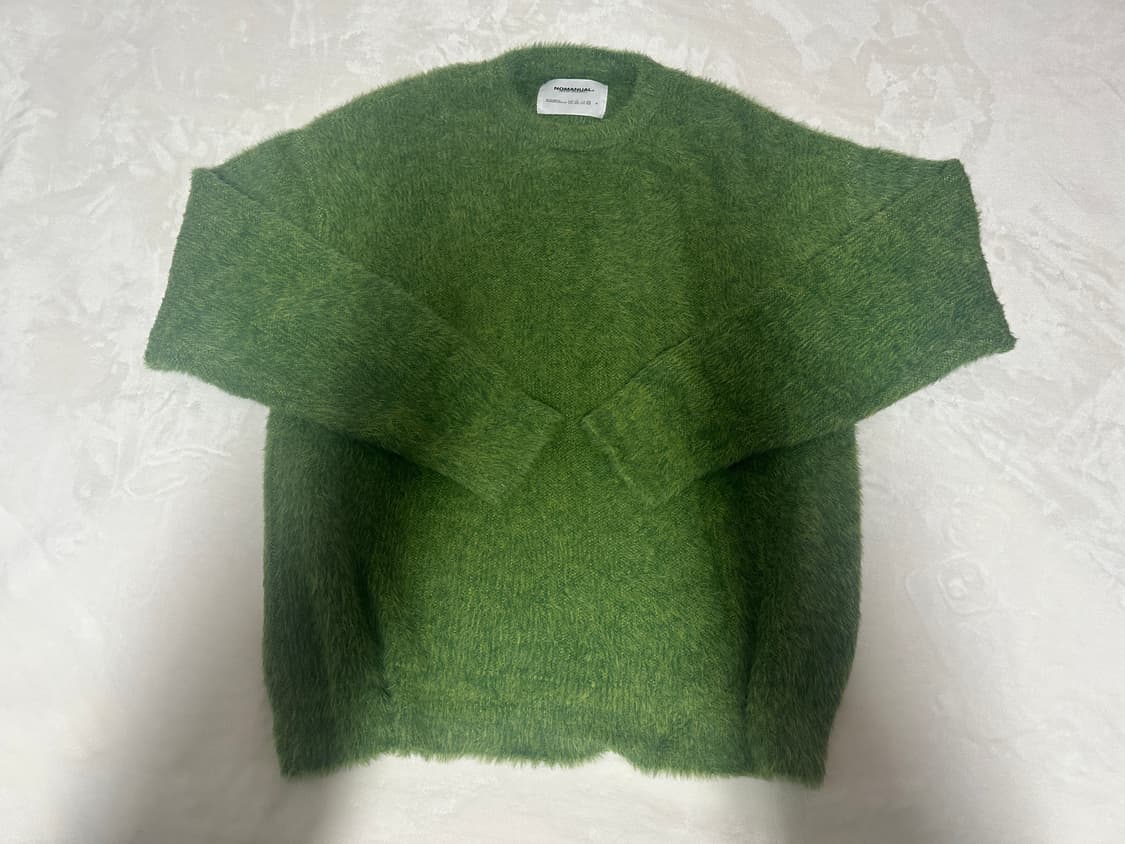 노메뉴얼 니트 CROPPED HAIRY KNIT 상품이미지1