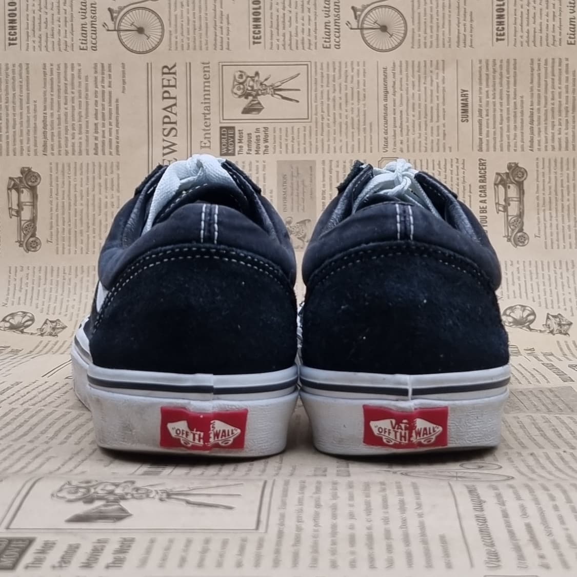 반스 올드스쿨 검흰 남성스니커즈 275 상품이미지4