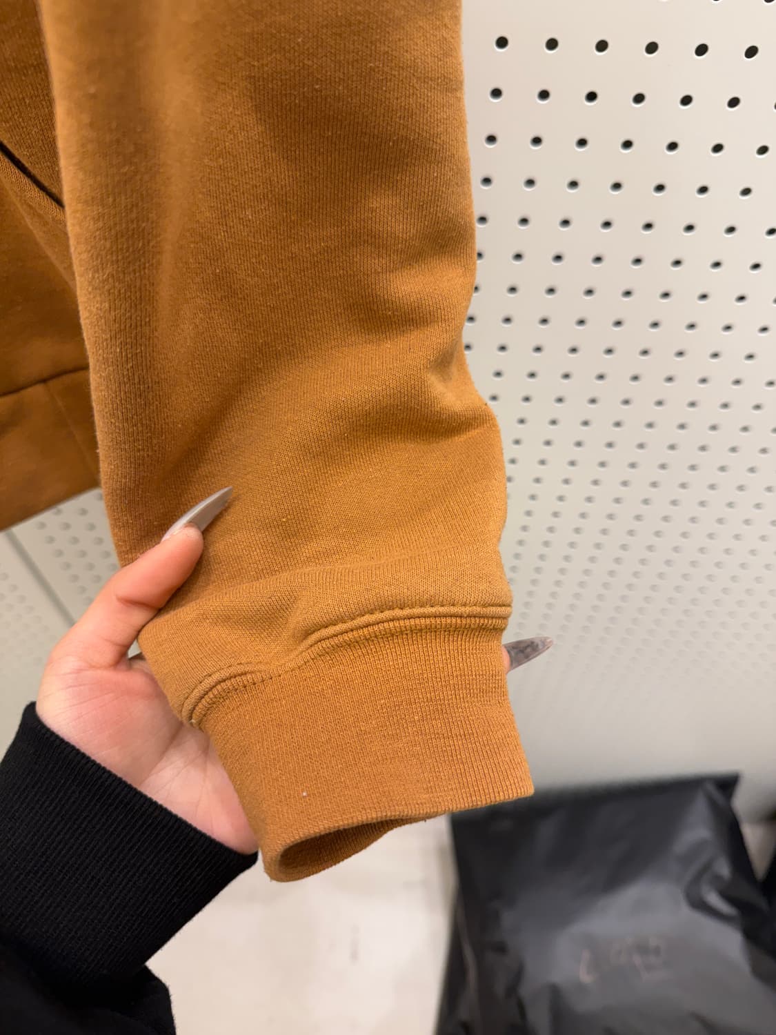 칼하트 브라운 미드웨이트 후드 집업 U804 상품이미지4