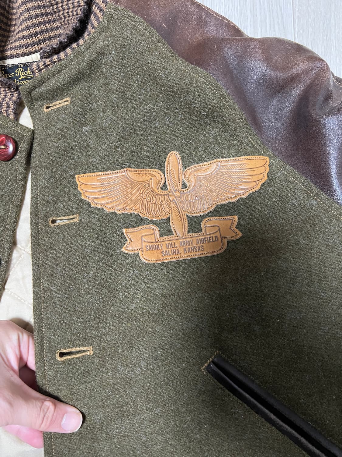 택포32) 버즈릭슨 메모리얼 자켓 M 홀스하이드 상품이미지4