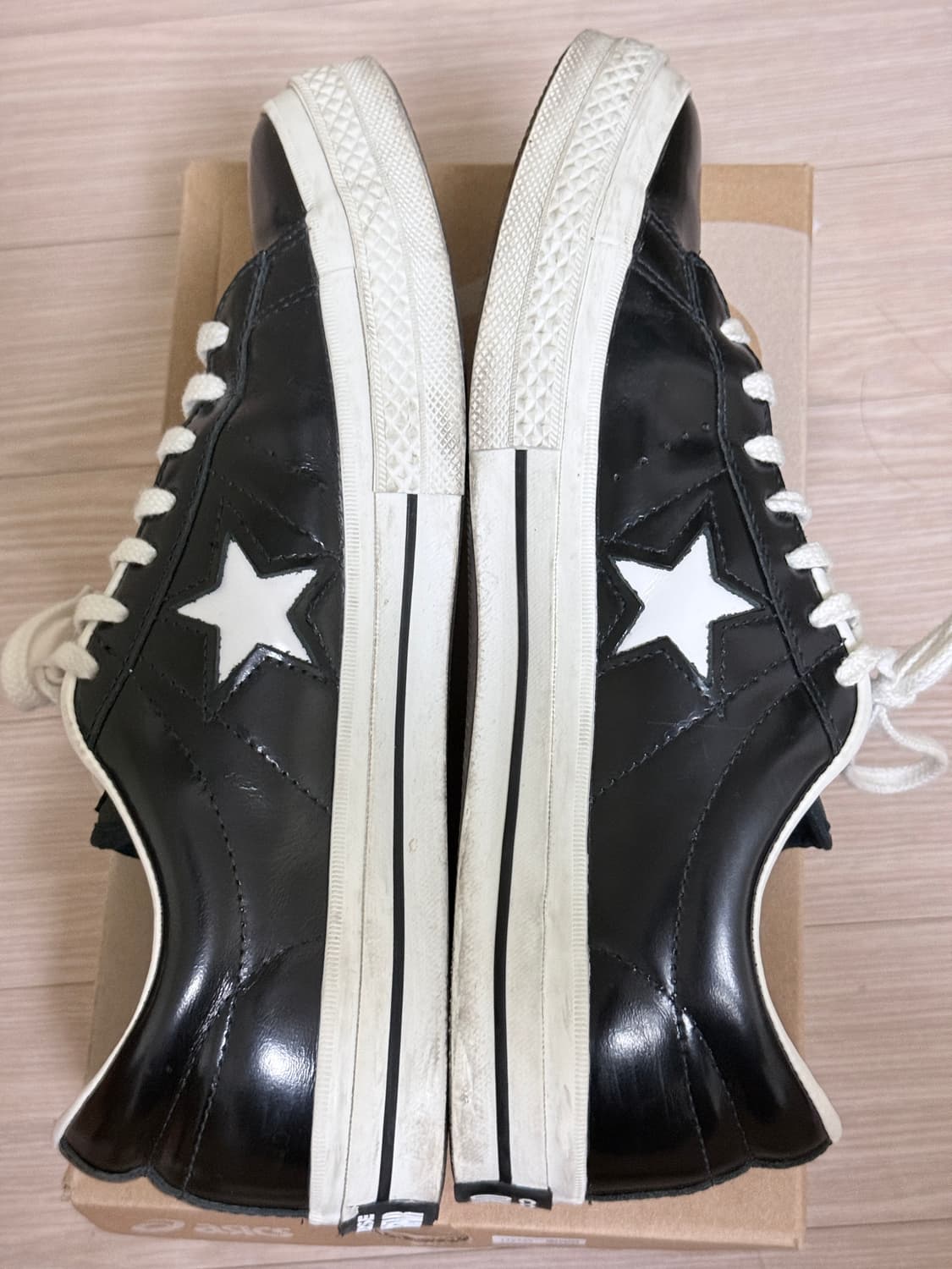 컨버스 원스타 로우 한별 블랙 275 상품이미지5