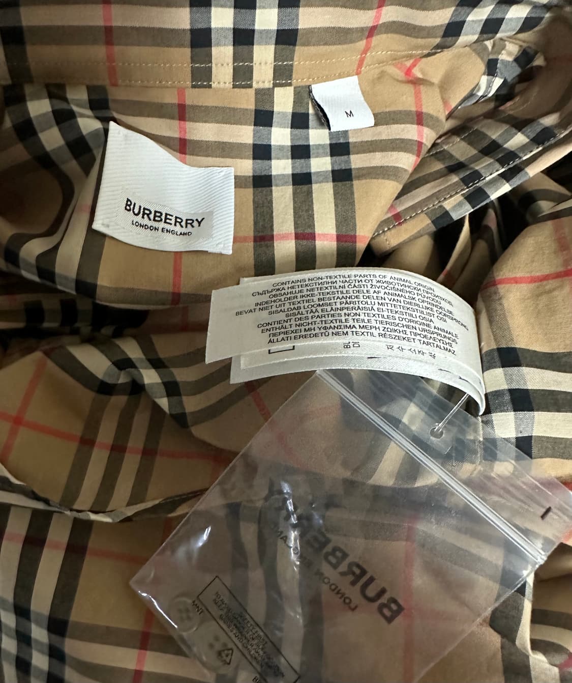 버버리 셔츠  상품이미지5