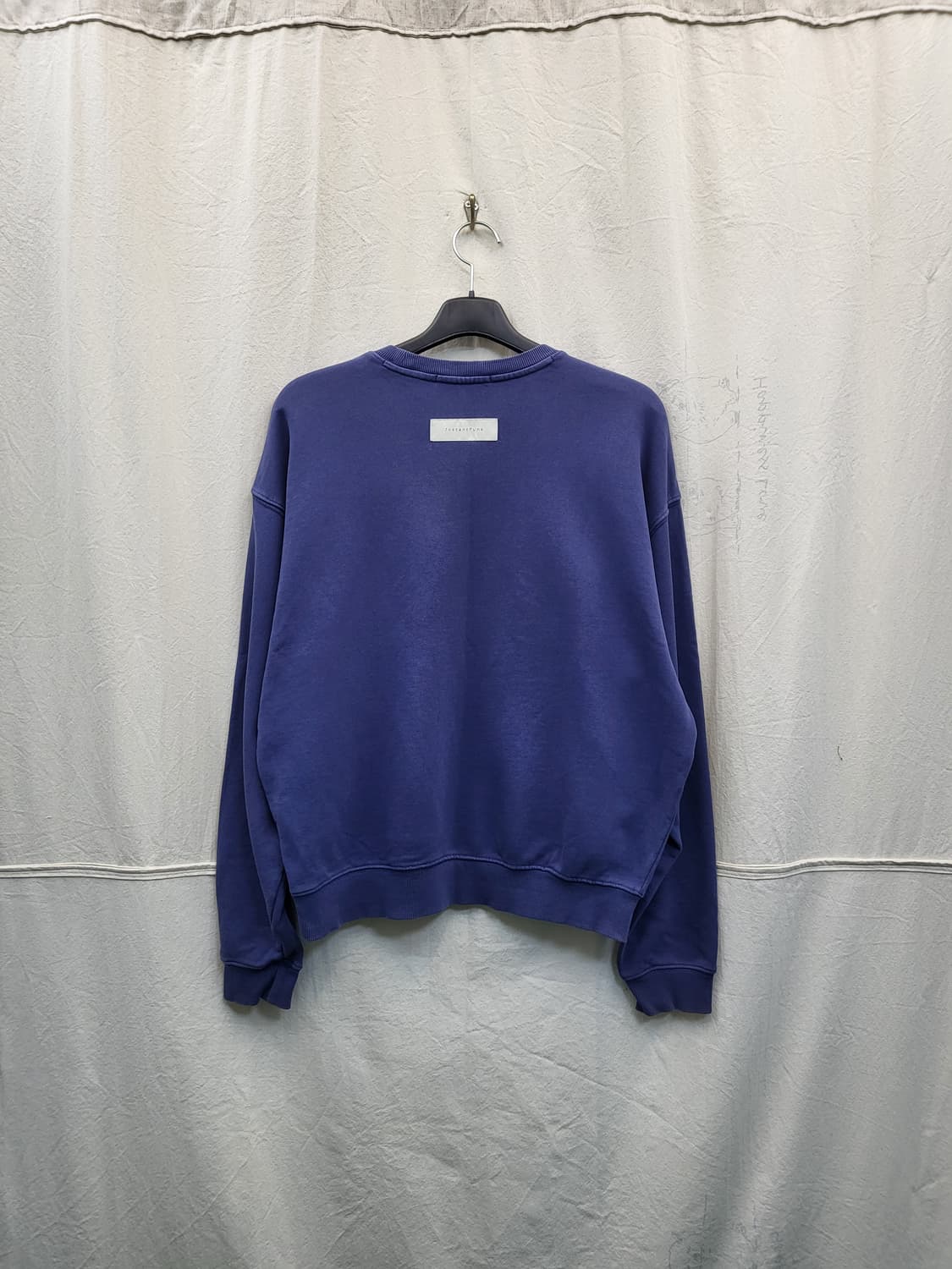 인스턴트펑크 네이비 로고 맨투맨 상품이미지2