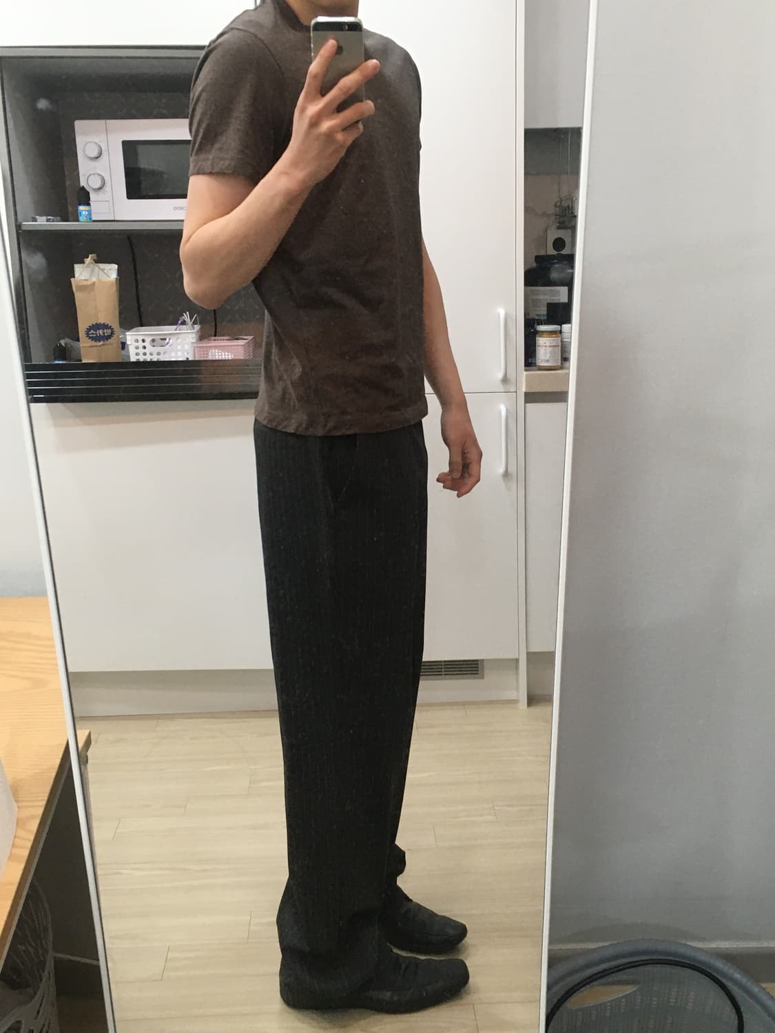 [42] 기마구아스 다니엘 스트라이프 팬츠 상품이미지1