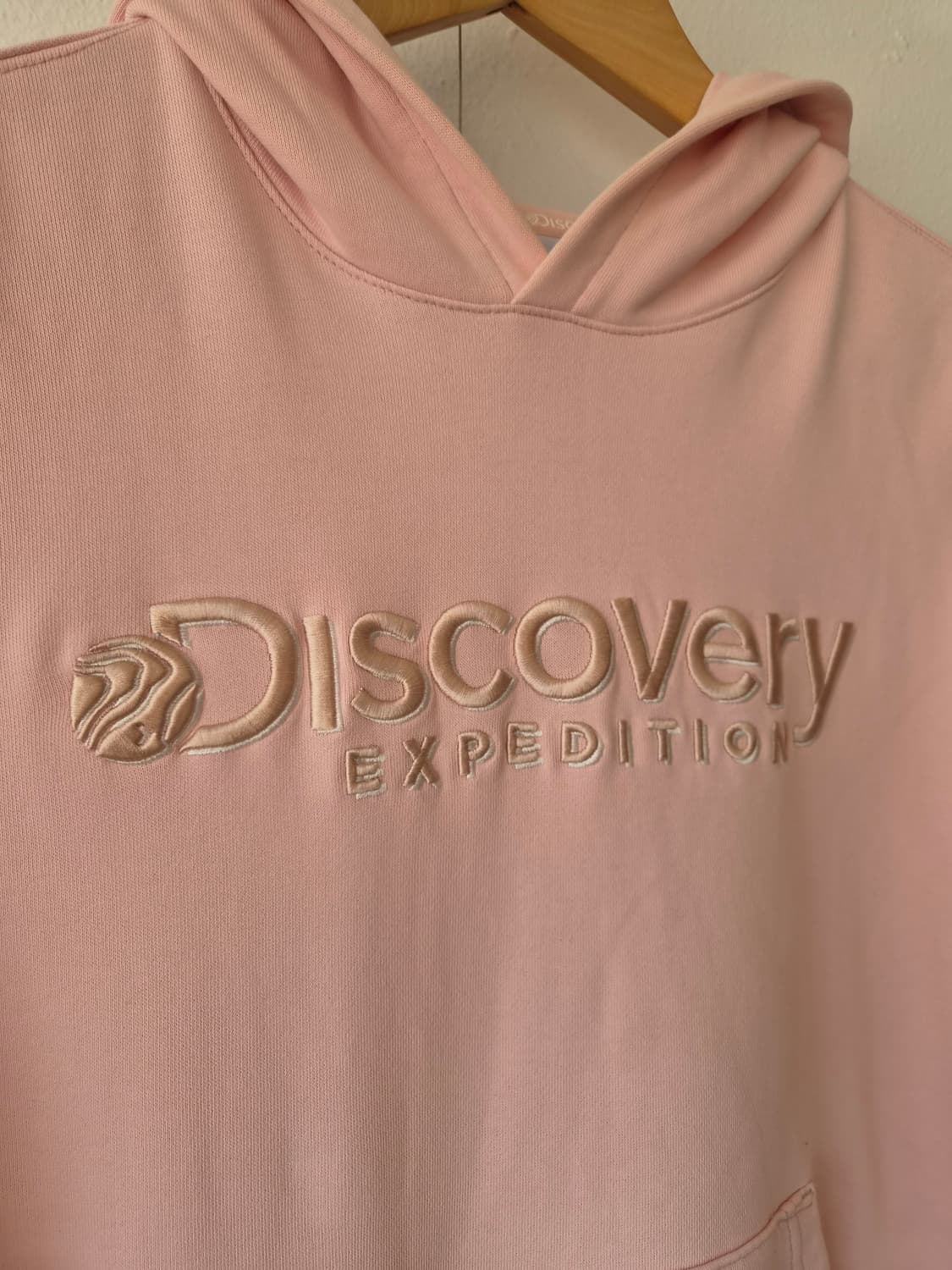 디스커버리 키즈 연핑크후드티셔츠 160사이즈 상품이미지6
