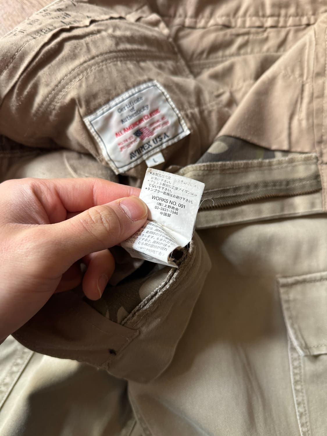 [33]AVIREX USA 아비렉스 U.S 밀리터리 카고팬츠 상품이미지7