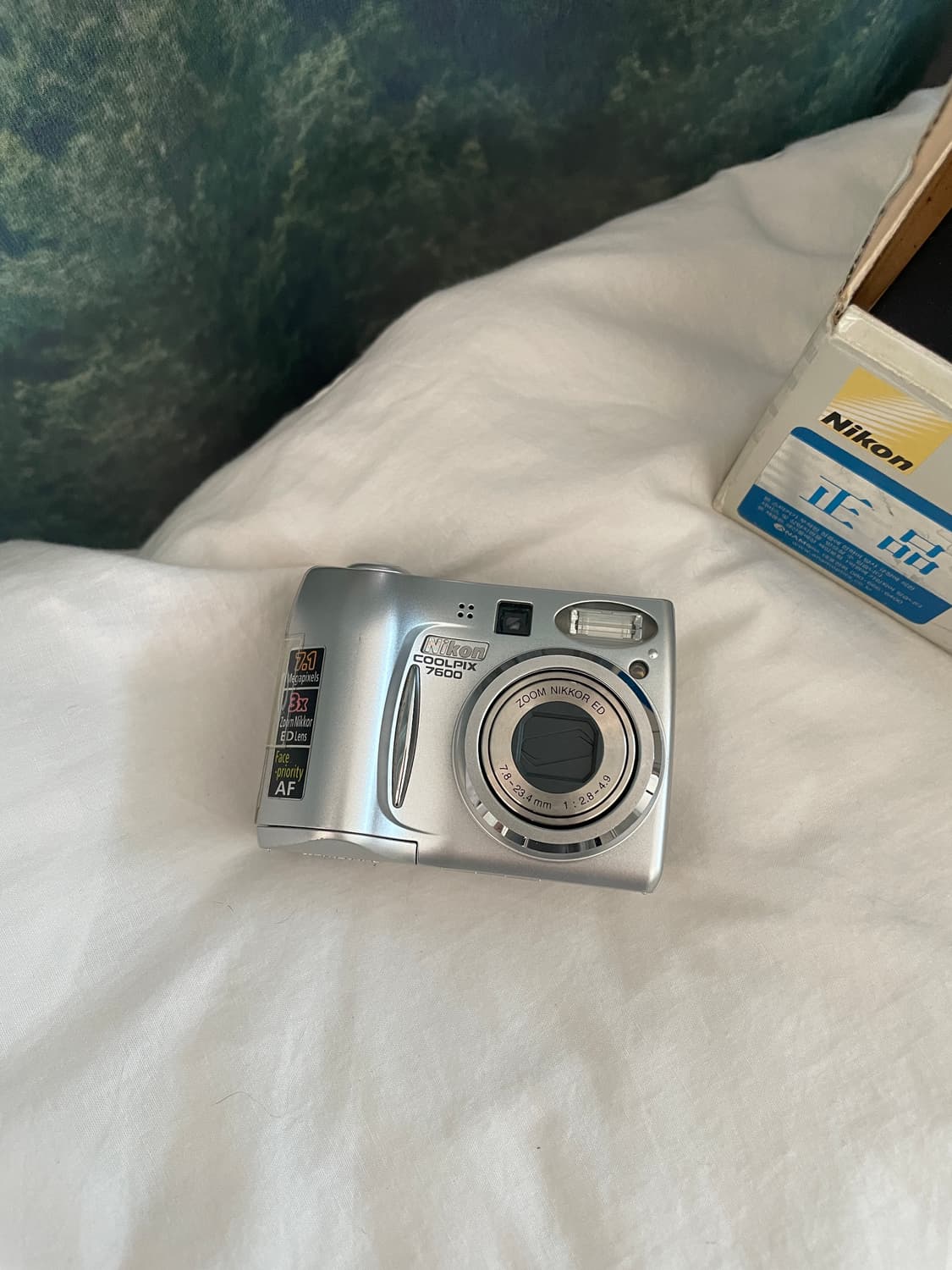 니콘 쿨픽스7600 디지털카메라 빈티지디카 풀박스 상품이미지2