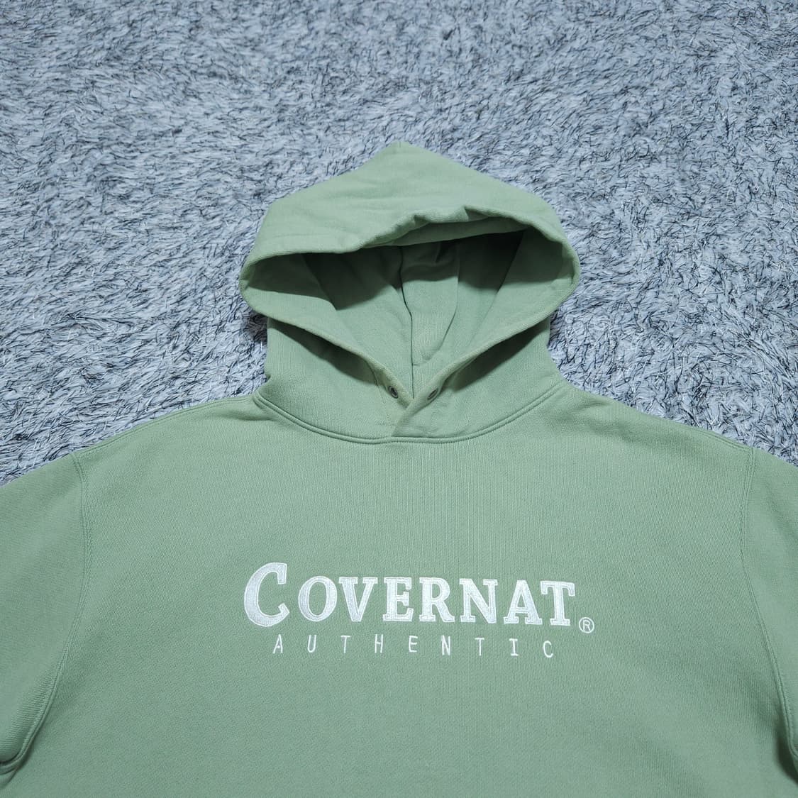 커버낫) S(95~) 공용 오버핏 후드티셔츠 / 왕눈이샵 상품이미지3