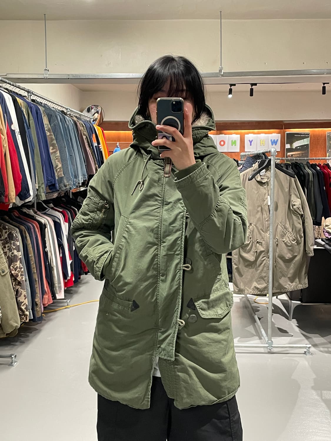 빈티지 사파리 야상 점퍼 상품이미지1