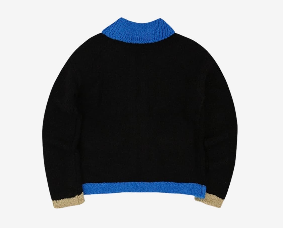 XL) 앤더슨벨 칼라집 니트 가디건 상품이미지2