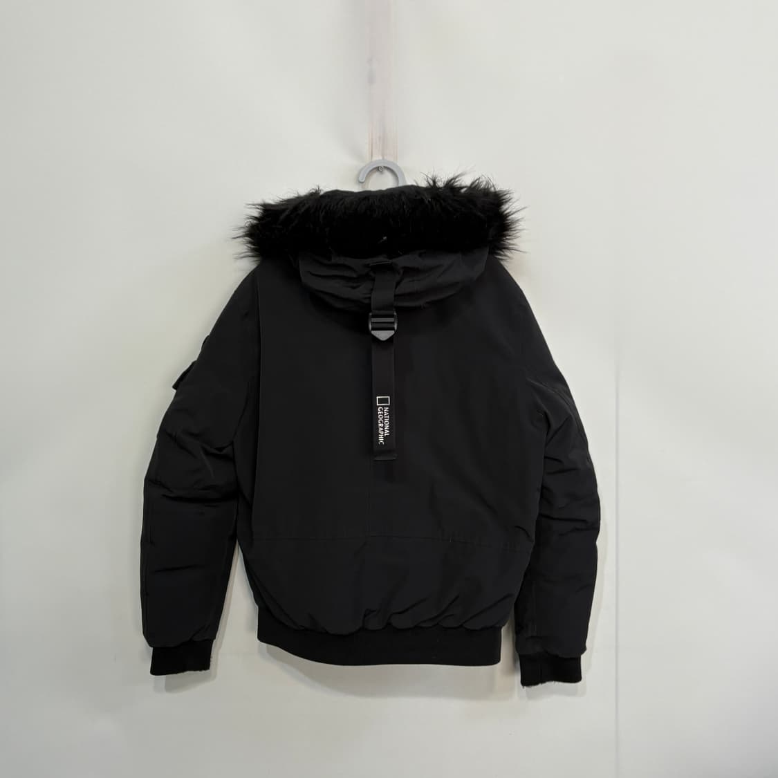 내셔널지오그래픽 타루가 숏패딩 S 상태최상 여성 블랙 상품이미지2