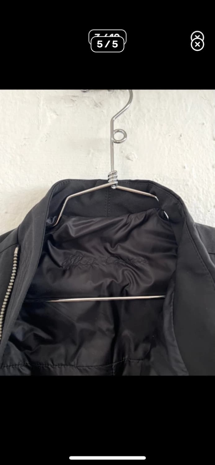 릭오웬스 13FW 구스 경량 패딩 드레이프 하이넥 자켓 상품이미지5