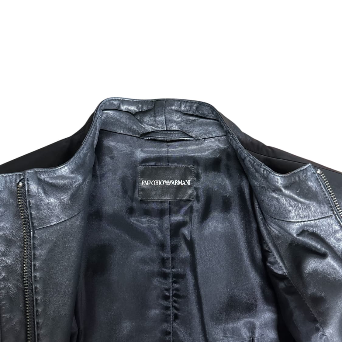 Emporio armani  lamb leather coat 상품이미지10