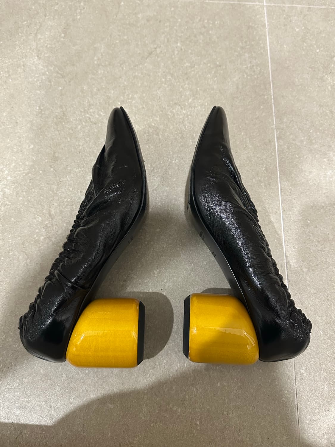 질샌더 블랙 펌프스 EU37.5 KR245 상품이미지3