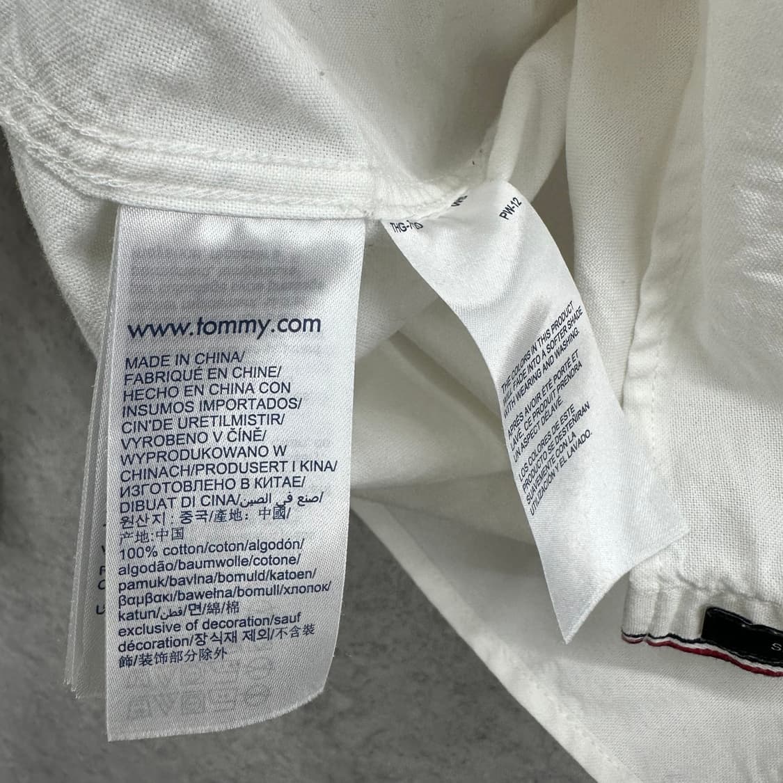 100 타미힐피거 남자 옥스포드 셔츠 상품이미지4