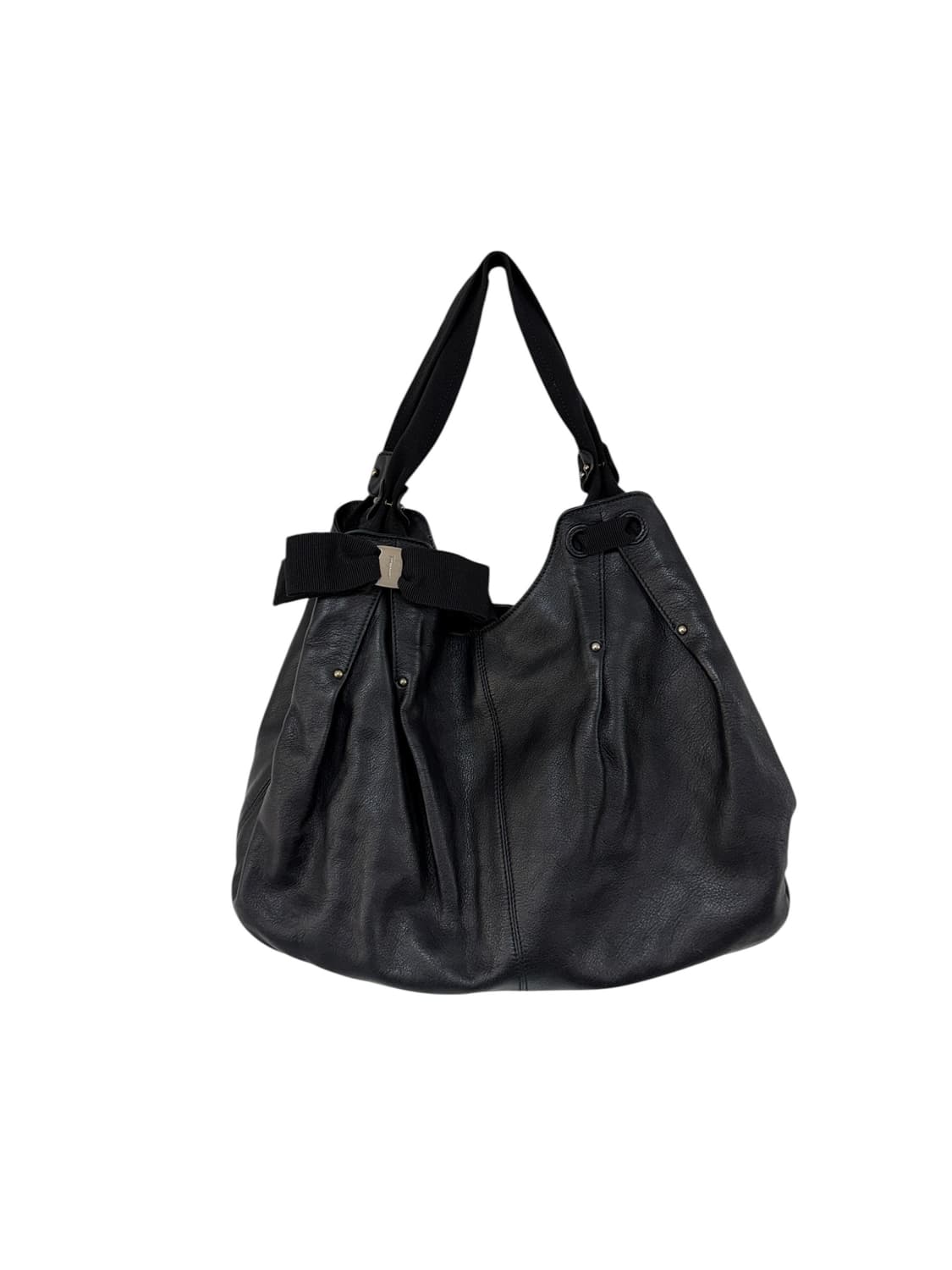 페레가모 리본 가죽 숄더백 상품이미지1