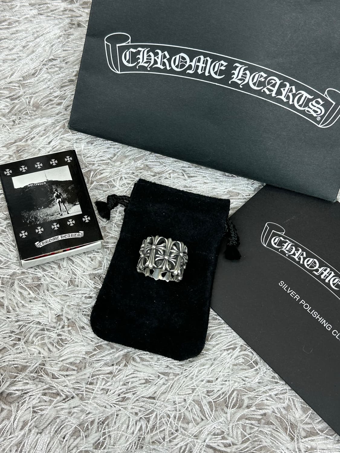 [US 8] 정품 크롬하츠 세메터리링 상품이미지1