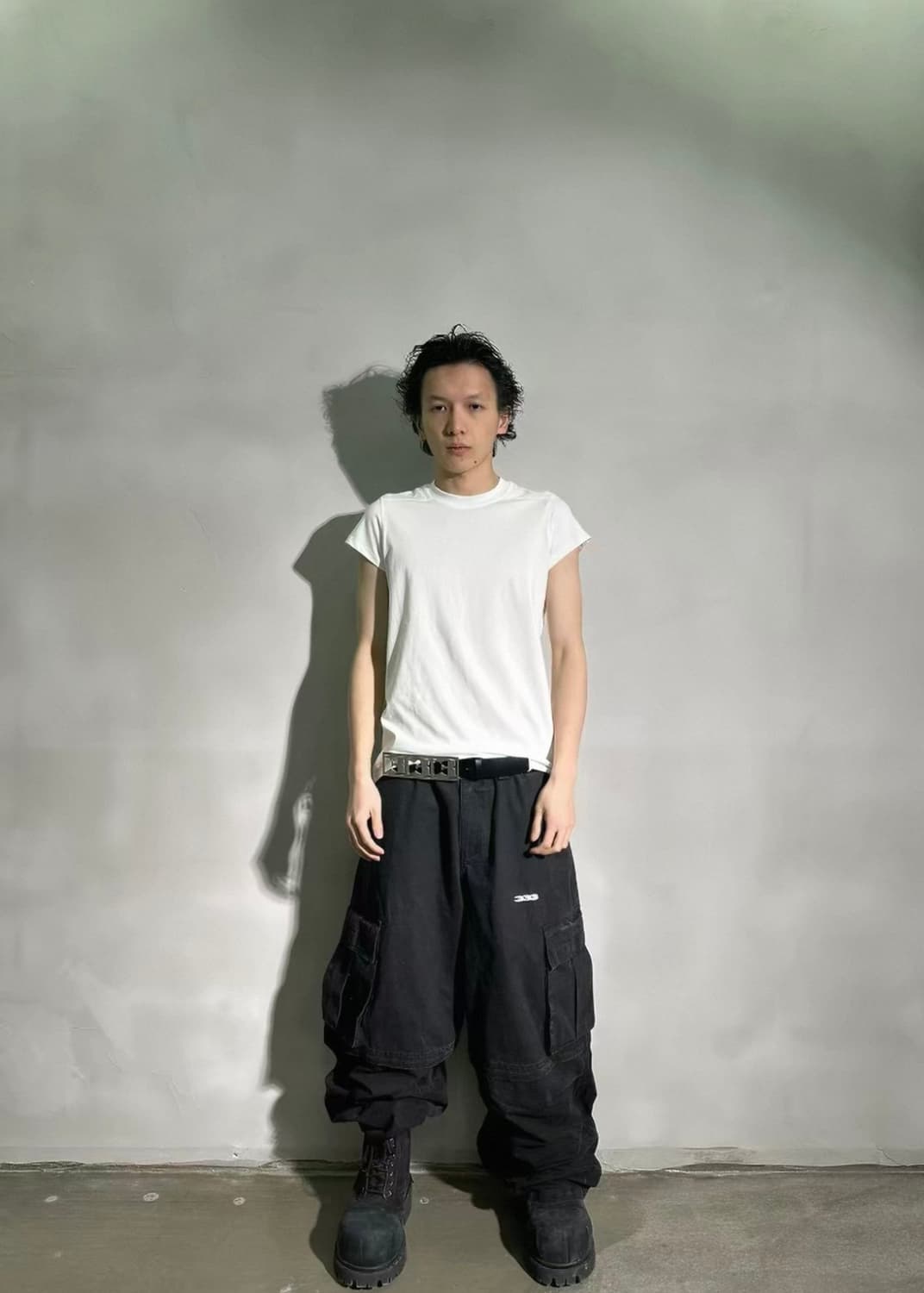 III Embroidered Slim Fit T-Shirt 상품이미지1