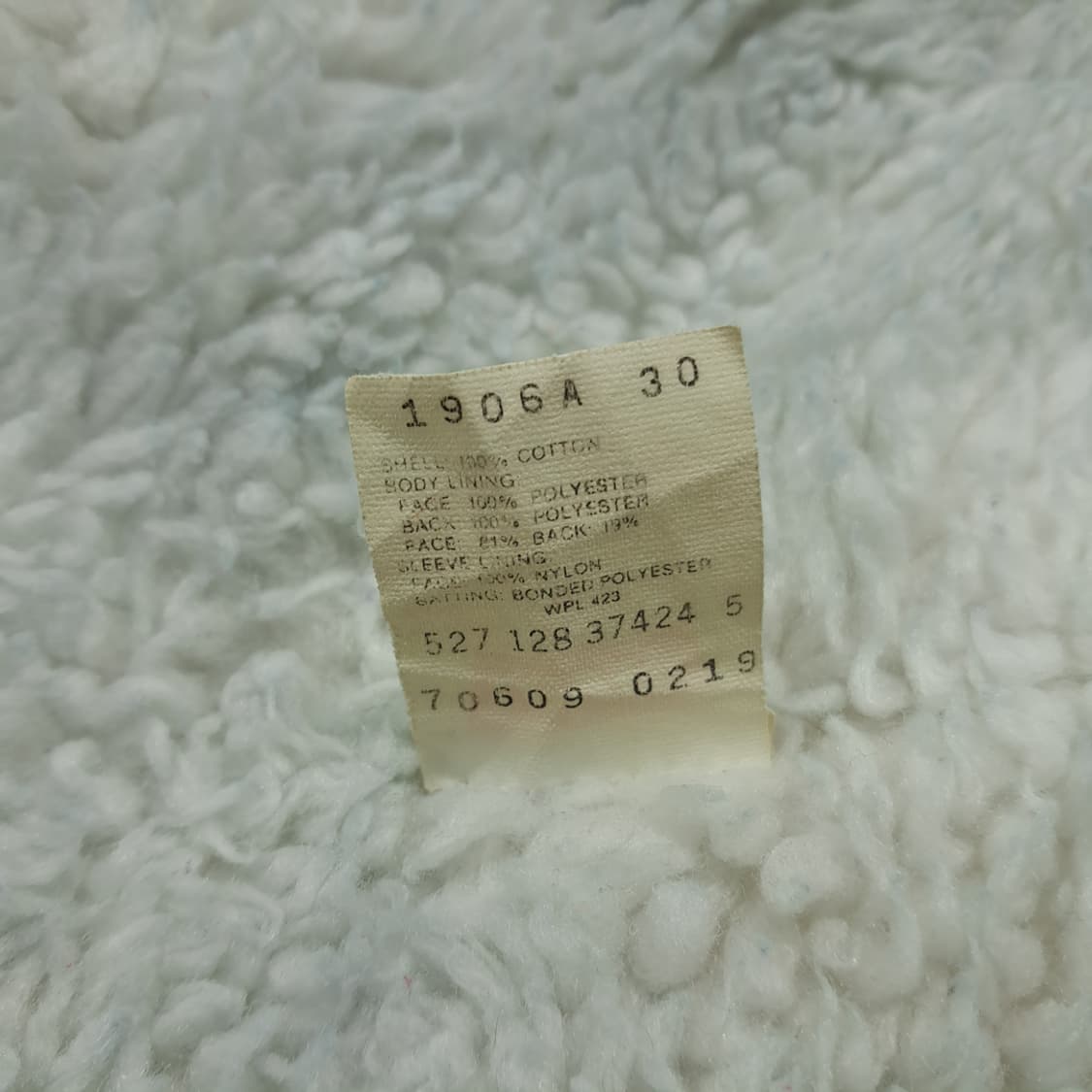 CN971 M 리바이스 USA 애시드워시 셰르파 데님 트러커 자켓 상품이미지7