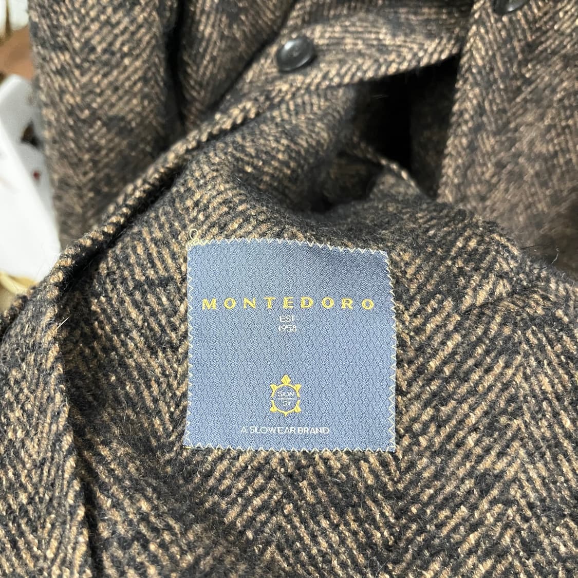 몬테도로 울블렌드 코트 48 상품이미지4