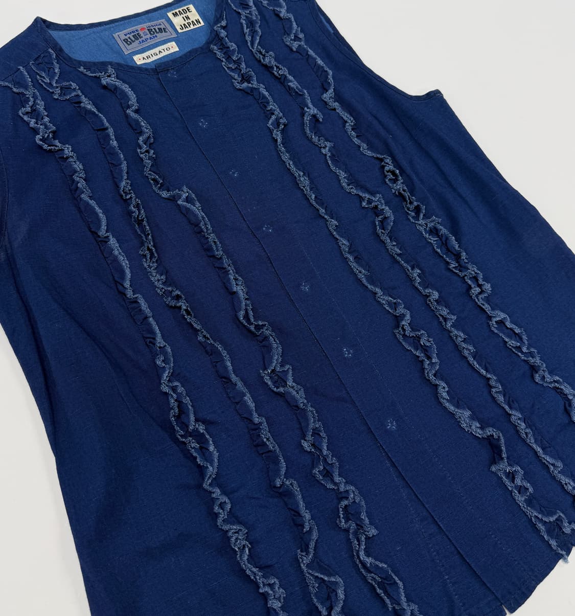 Blue blue japan indigo sleeveless 상품이미지8