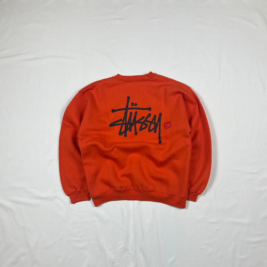 00‘s 스투시 stussy 빅로고 맨투맨 상품이미지4