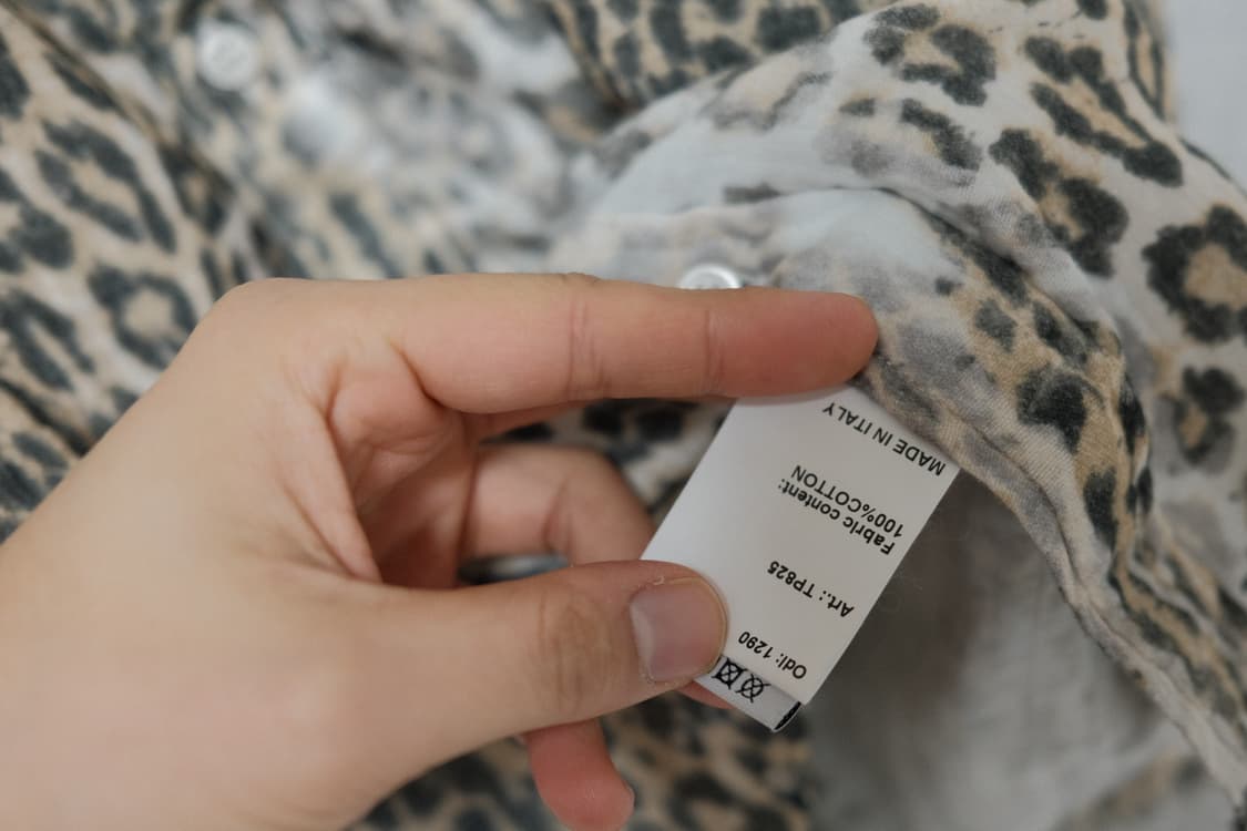 R13 레오파드 셔츠 상품이미지5