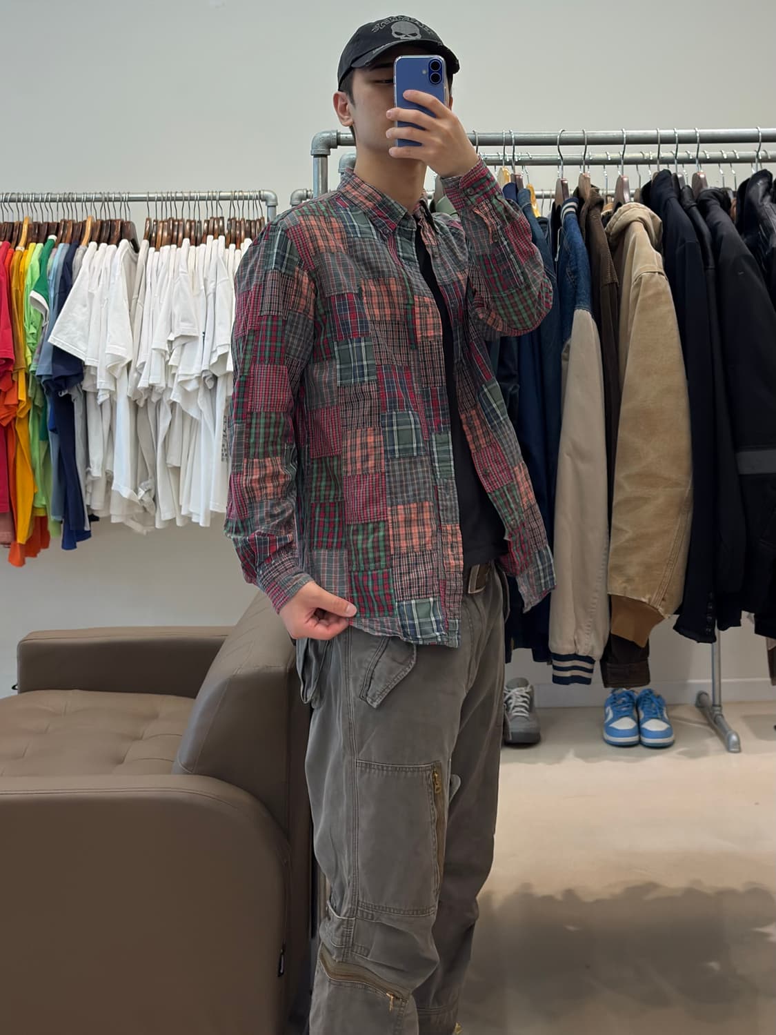 폴로 랄프로렌 마드라스 패치워크 셔츠 상품이미지9
