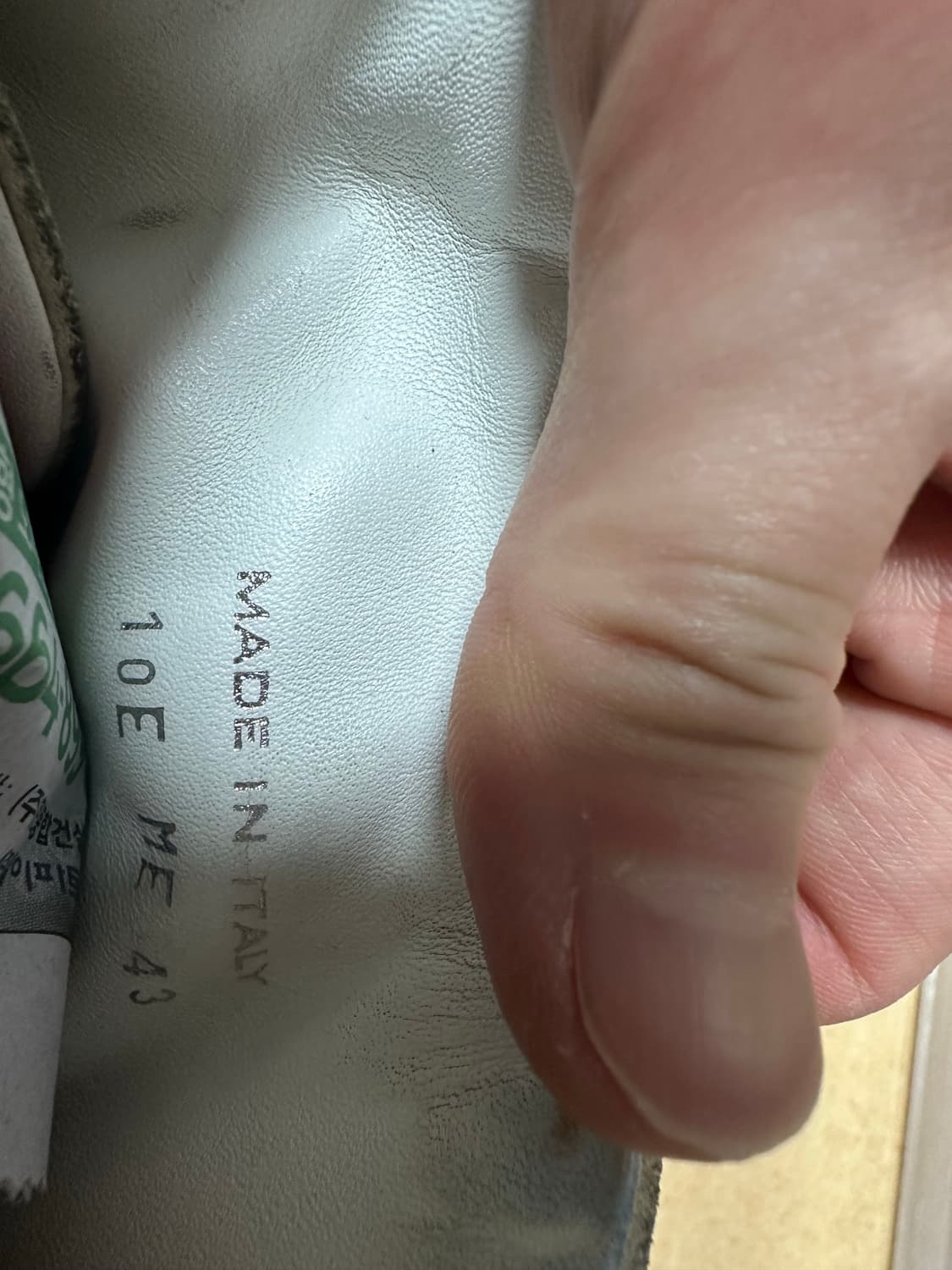 디올옴므 끈칭칭 하이탑 상품이미지7