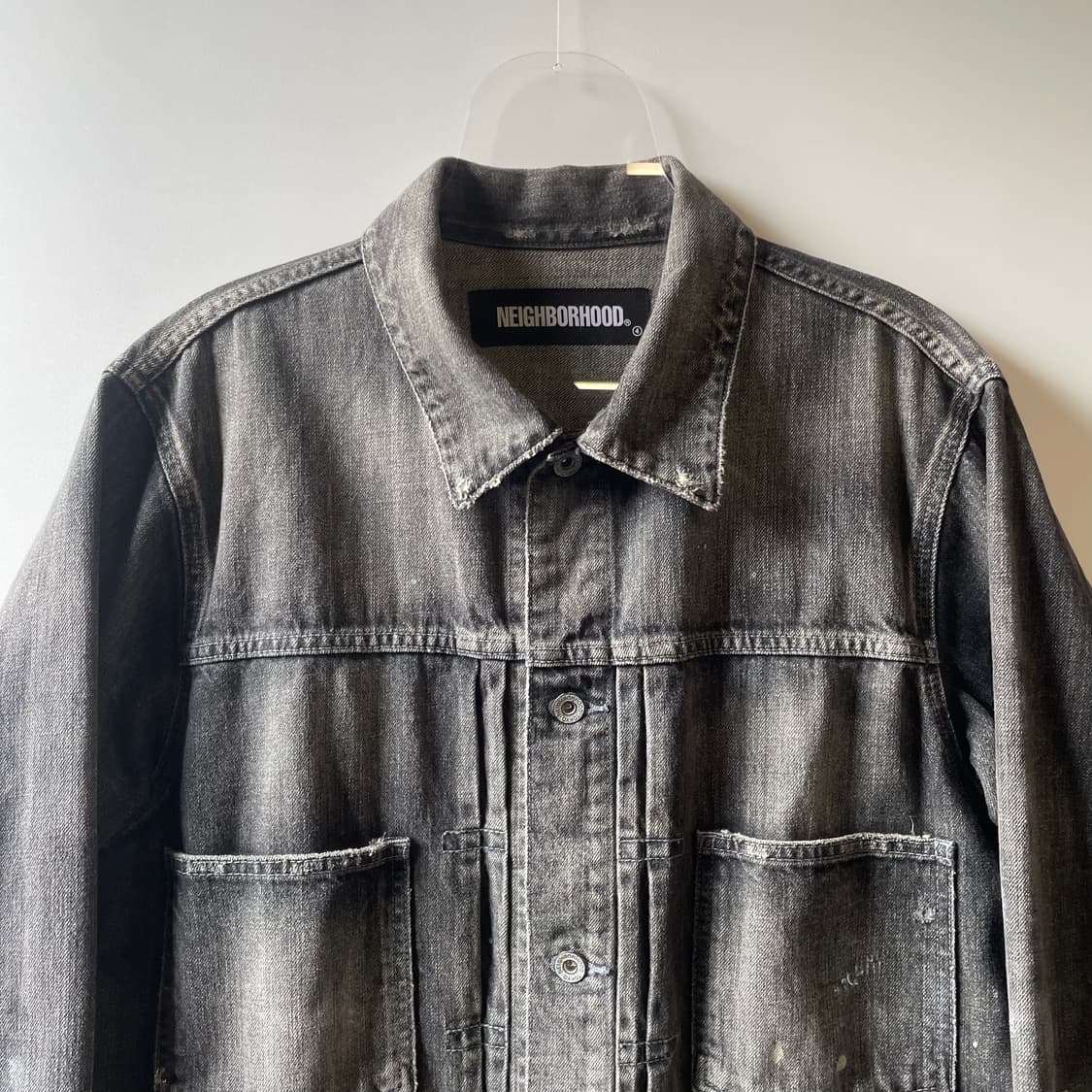 네이버후드 새비지 스톡맨 타입2 데님자켓 상품이미지2