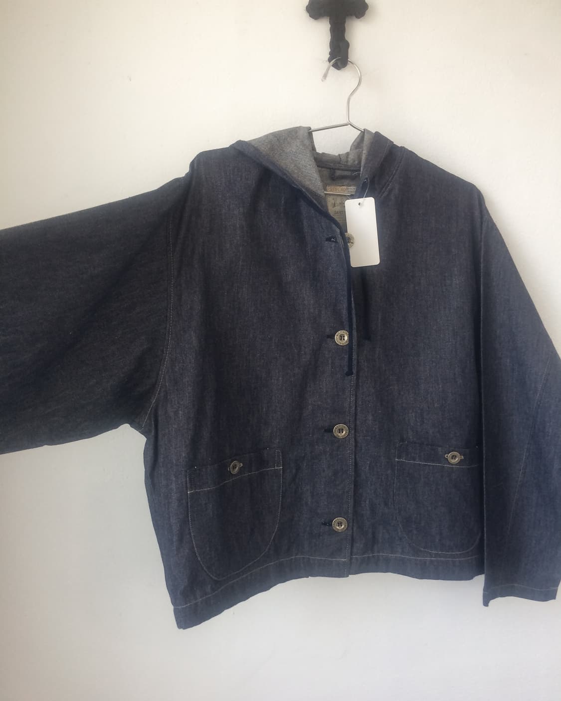 Denim hood jacket 상품이미지3