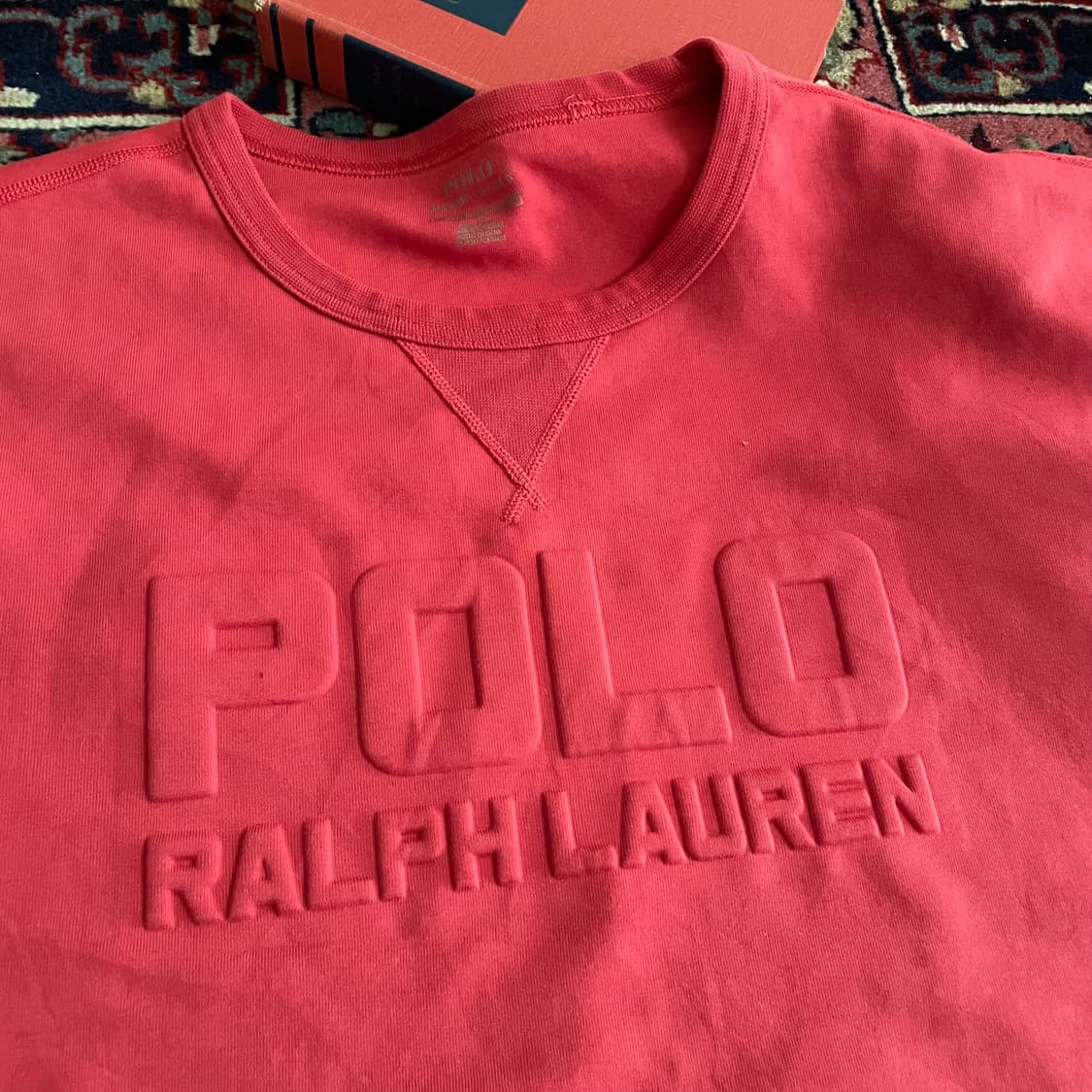 폴로 랄프로렌 입체 로고 스웻셔츠 상품이미지1