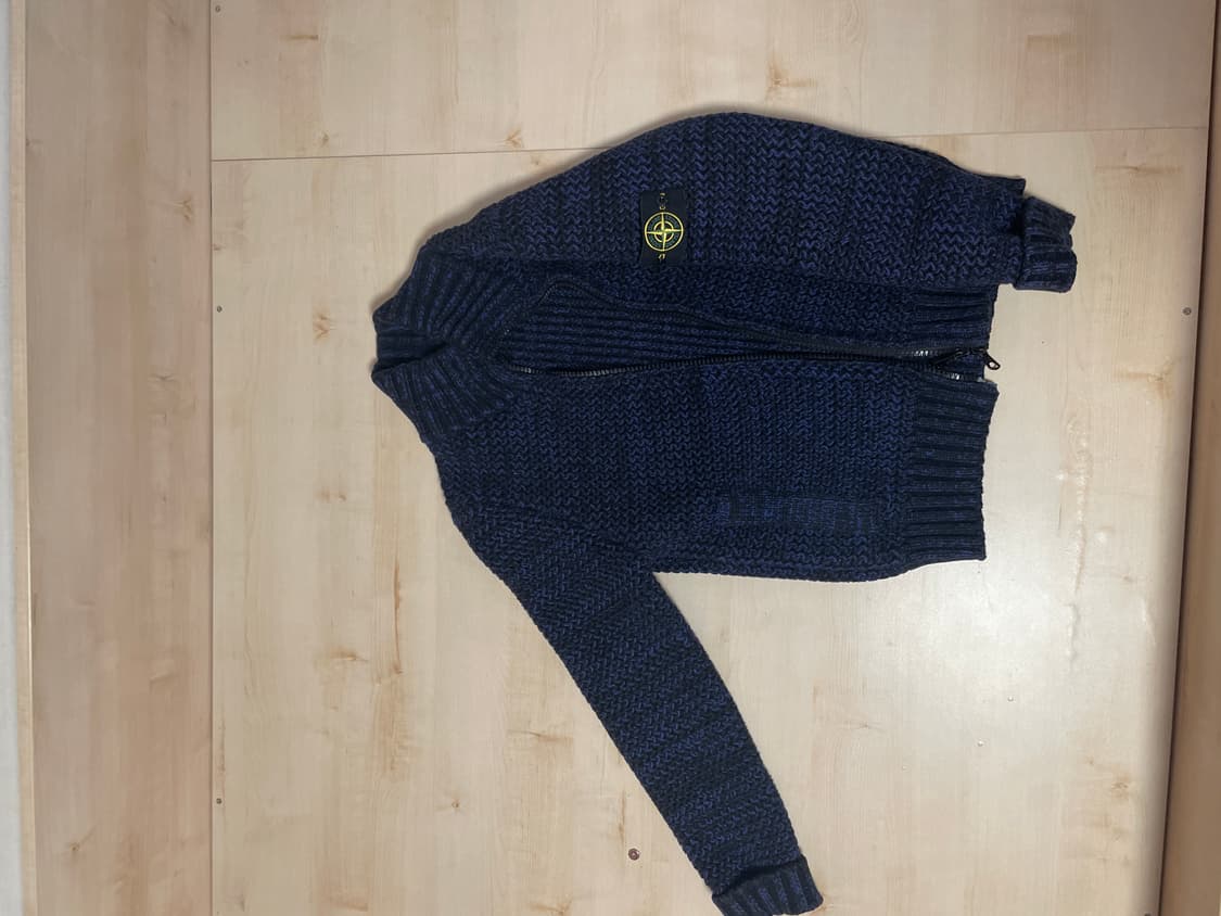 스톤아일랜드 니트 집업 상품이미지2