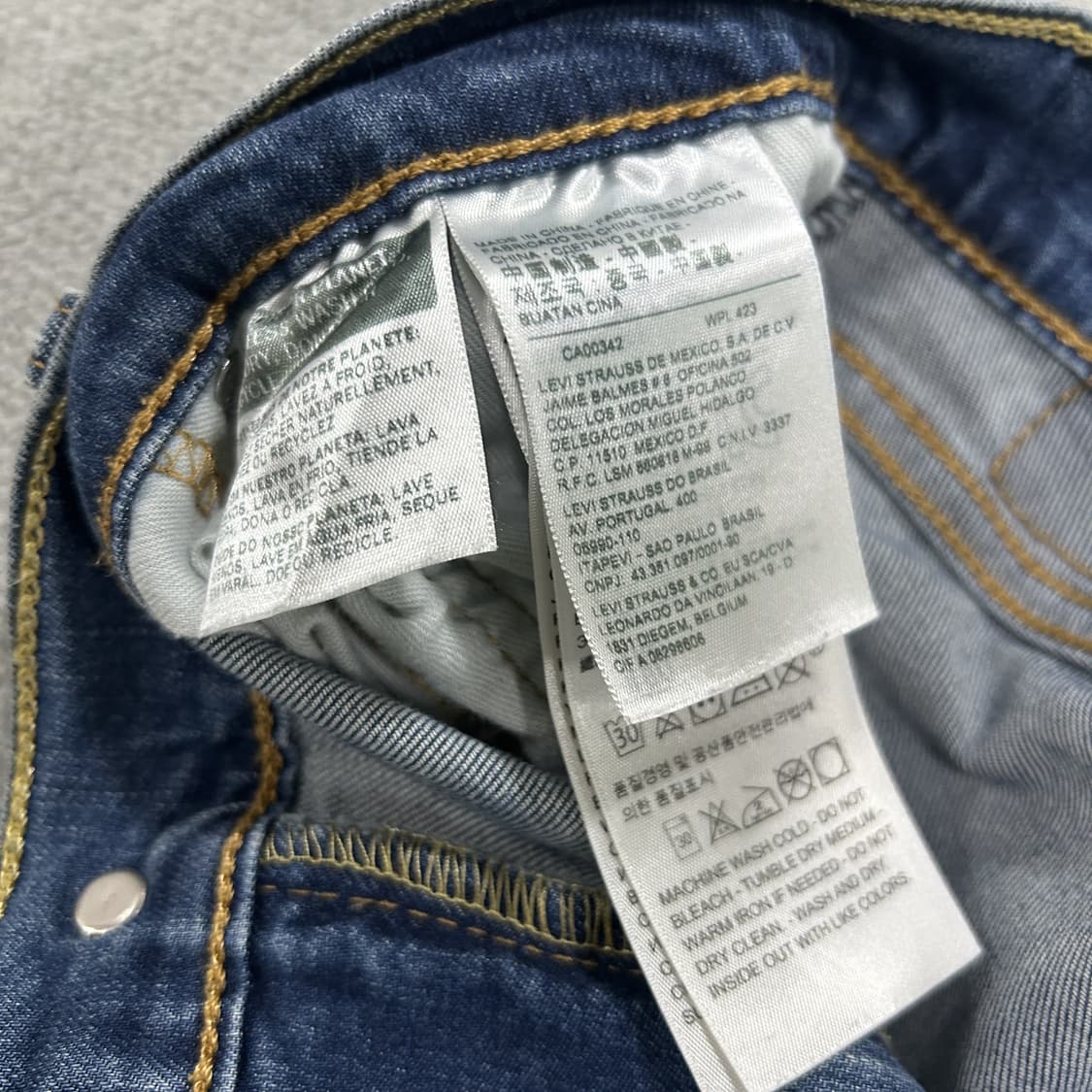 리바이스 데님팬츠 511 32 상품이미지4