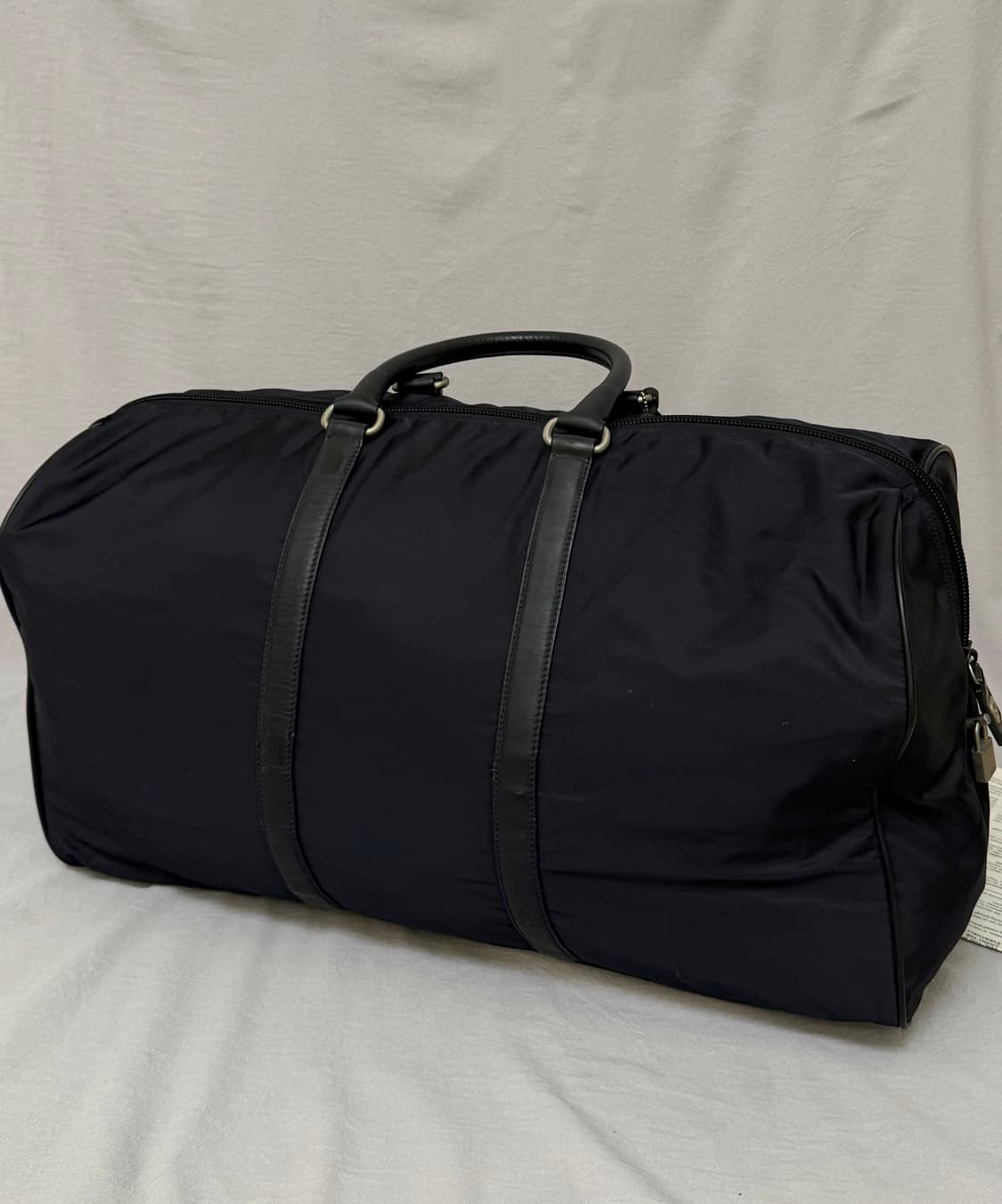 프라다 나일론 포코노 더플백 보스턴백 여행가방 골프가방 네이비 토트백 상품이미지7