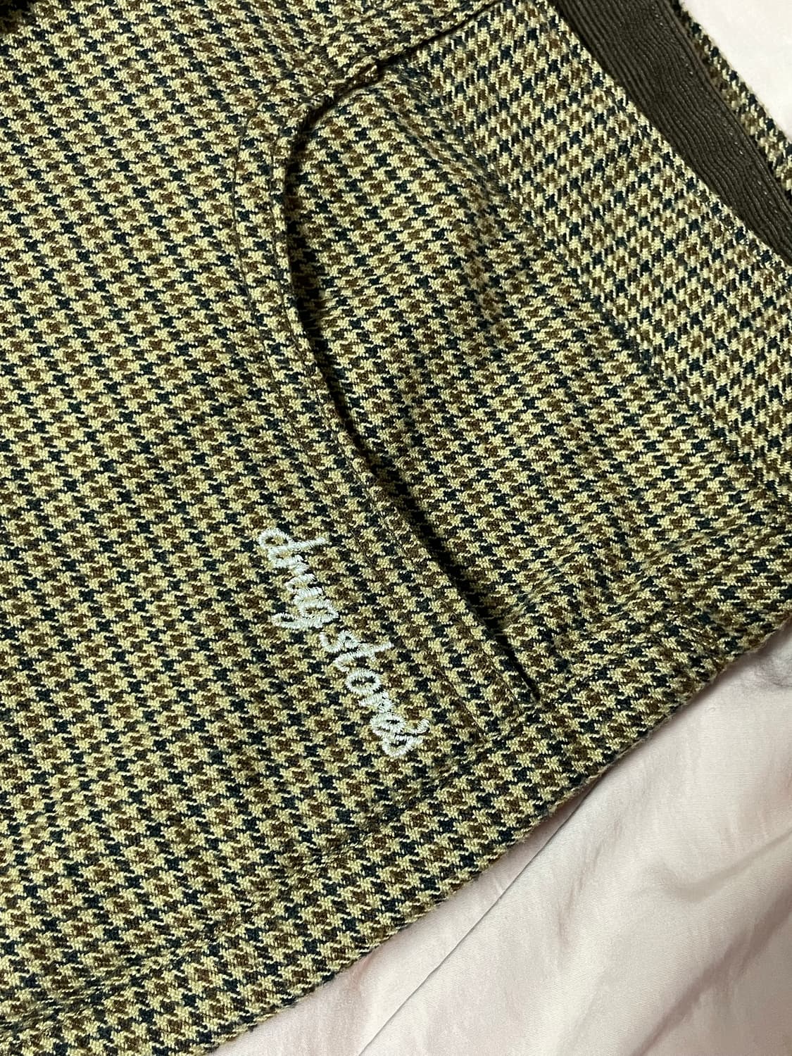 빈티지 브라운 패턴 팬츠 상품이미지4