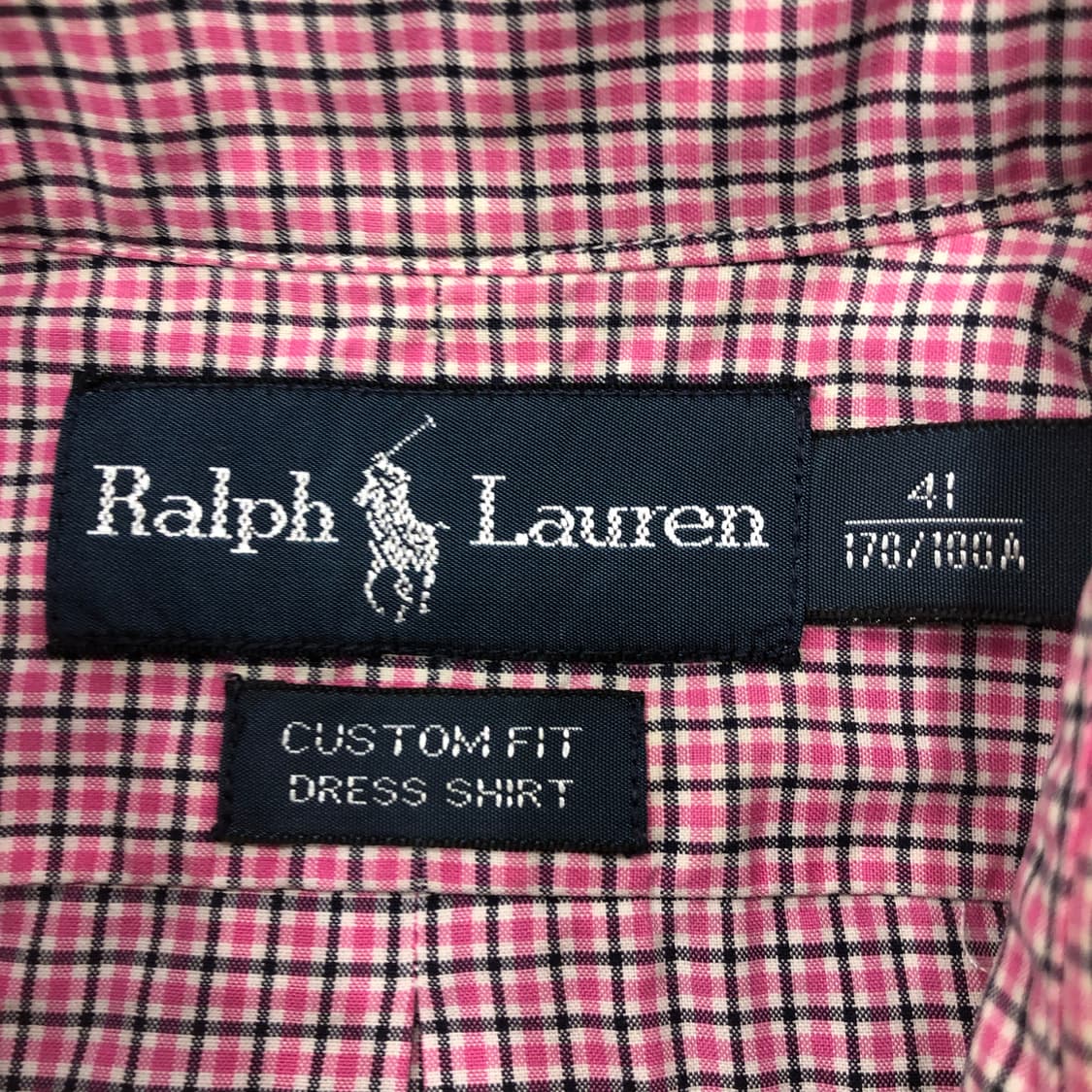 폴로 랄프로렌 핑크 체크 셔츠 상품이미지4