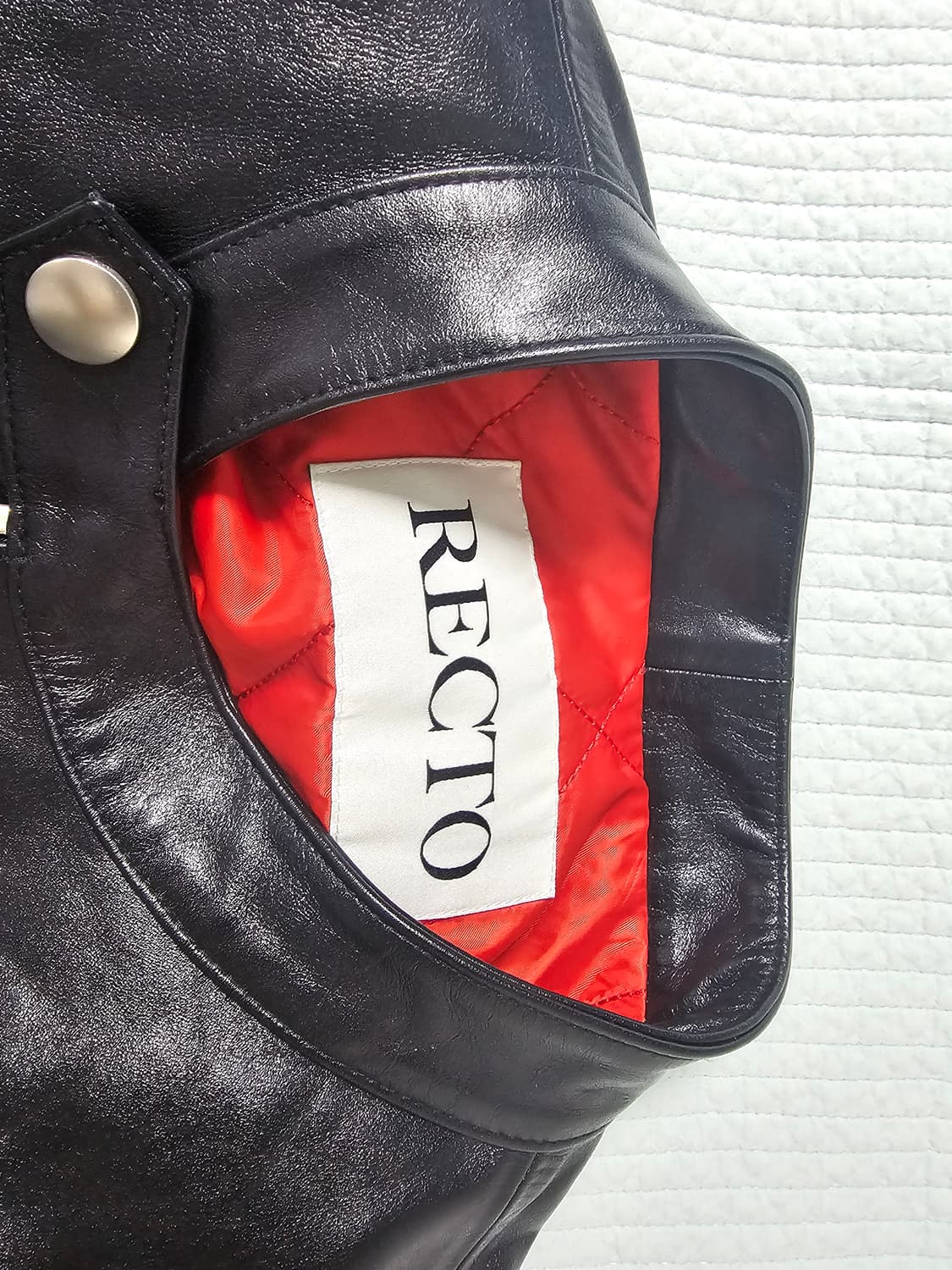 렉토 레드레이서 레더 자켓 L사이즈 판매 상품이미지2
