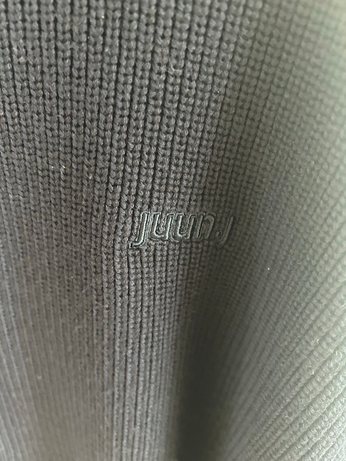 25FW 준지 하프집업니트 네이비(L) 상품이미지5